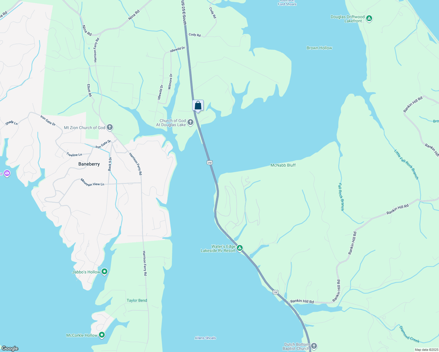 map of restaurants, bars, coffee shops, grocery stores, and more near 1500-1598 Highway 32 in White Pine