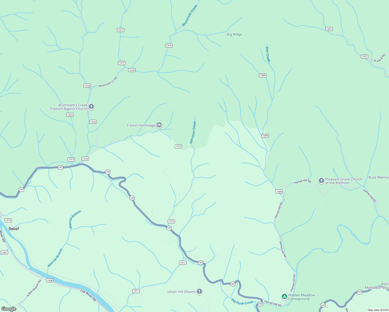 map of restaurants, bars, coffee shops, grocery stores, and more near 1448 Griffith Rd in Green Mountain