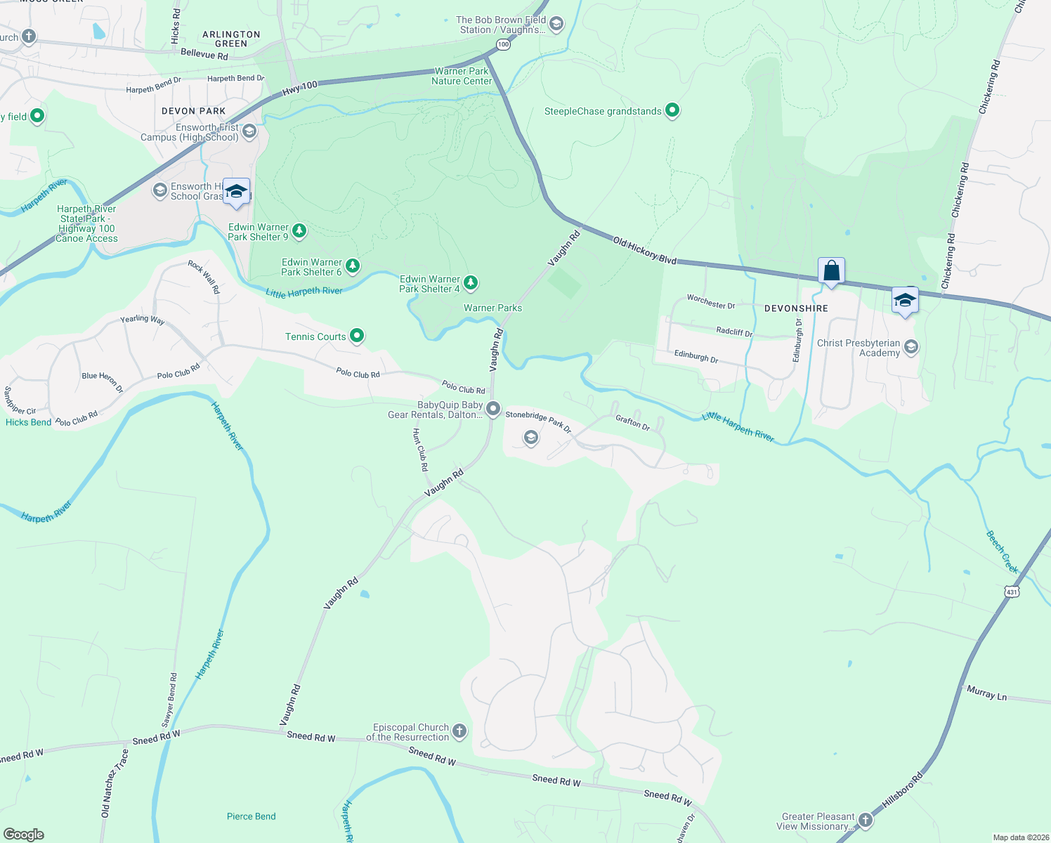 map of restaurants, bars, coffee shops, grocery stores, and more near 1023 Stonebridge Park Dr in Franklin