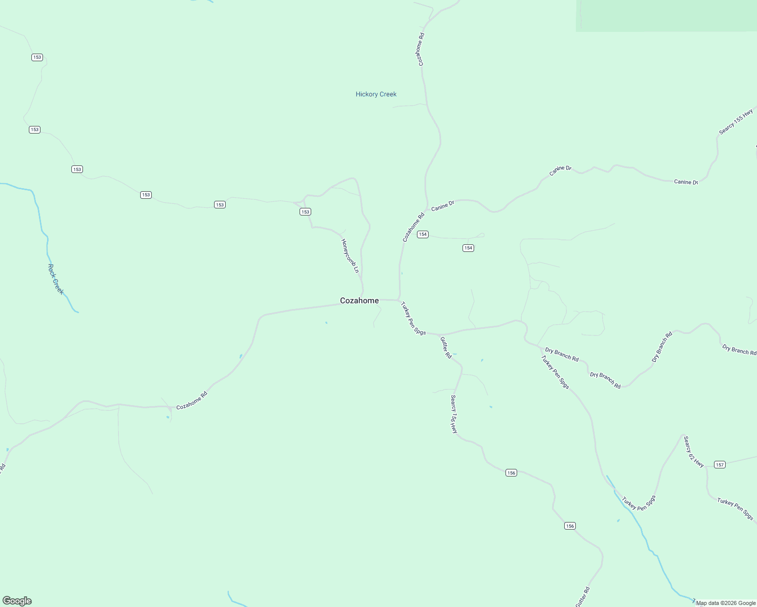 map of restaurants, bars, coffee shops, grocery stores, and more near 3321 Cozahome Road in Harriet