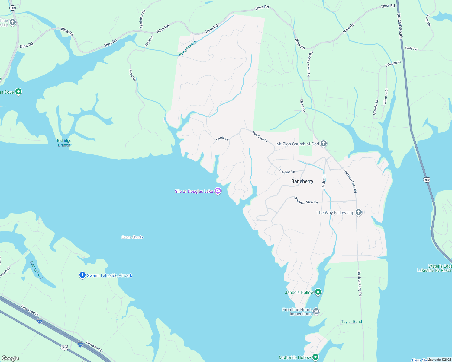 map of restaurants, bars, coffee shops, grocery stores, and more near 4096 Stone Way Place in White Pine