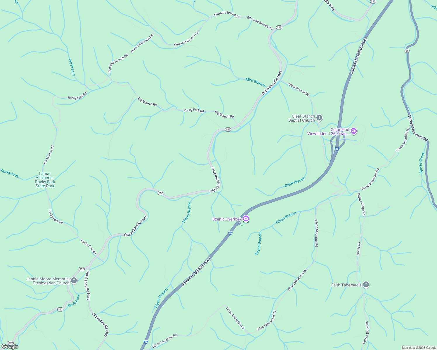 map of restaurants, bars, coffee shops, grocery stores, and more near 4208 Old Asheville Highway in Flag Pond