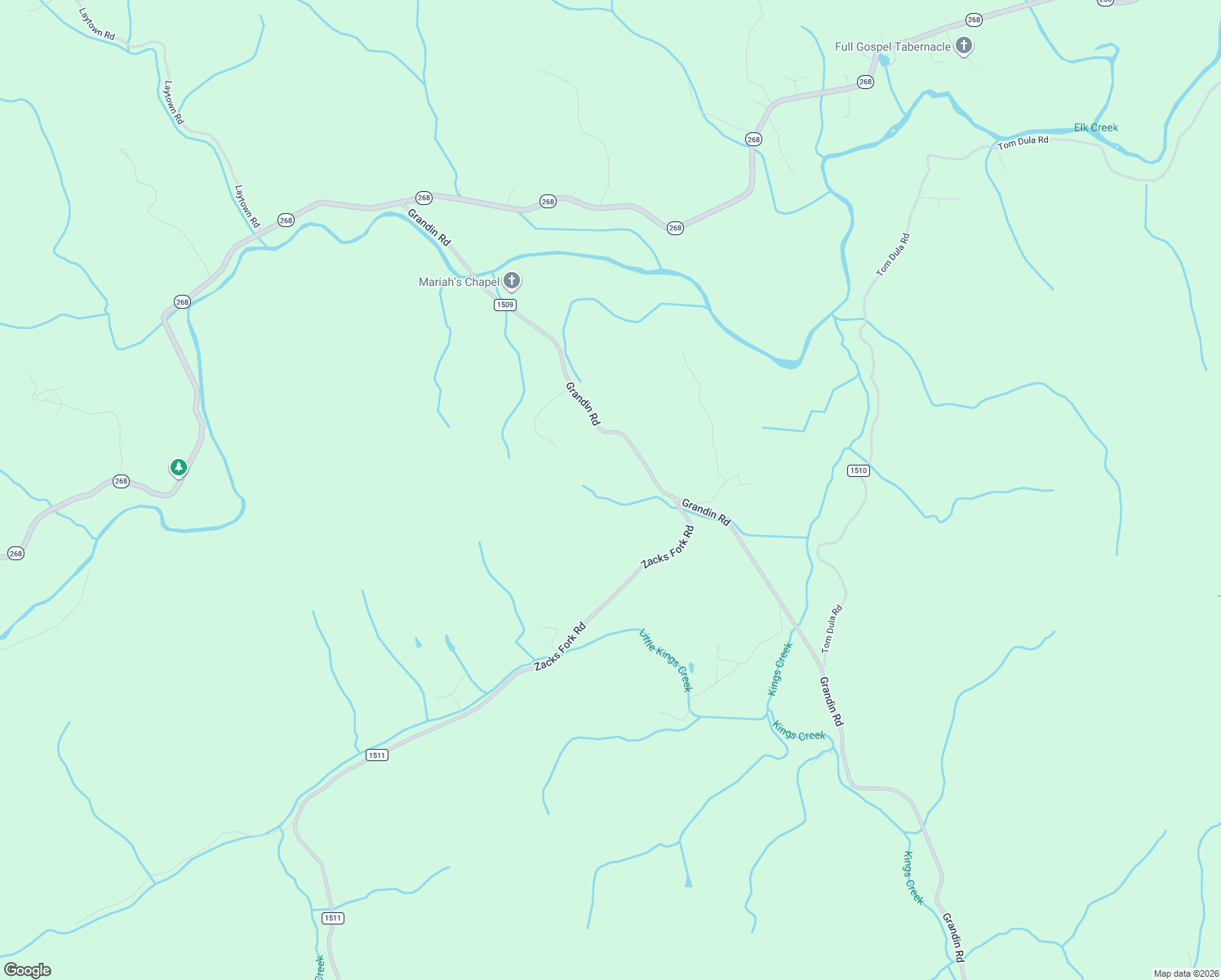 map of restaurants, bars, coffee shops, grocery stores, and more near 5045 Grandin Road in Lenoir
