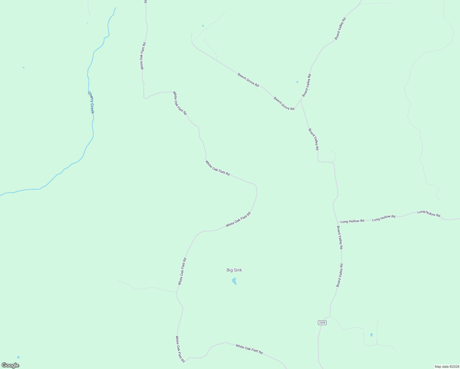 map of restaurants, bars, coffee shops, grocery stores, and more near 3240 White Oak Flatt Road in Sparta