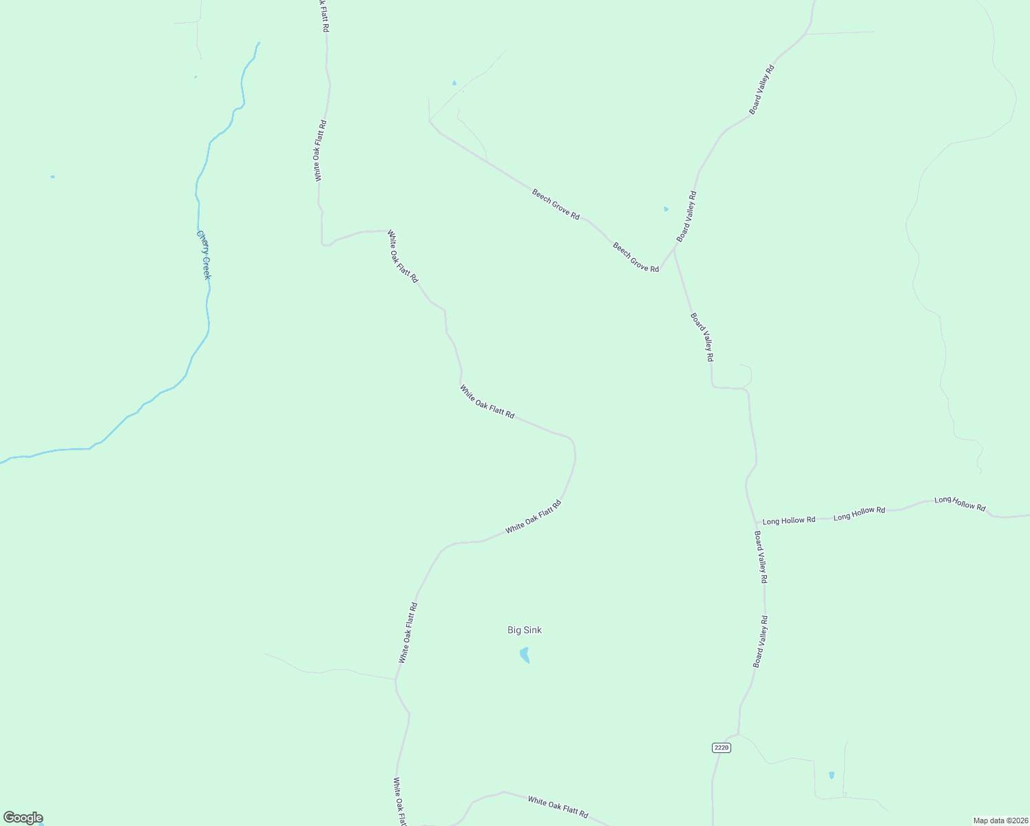 map of restaurants, bars, coffee shops, grocery stores, and more near 3240 White Oak Flatt Road in Sparta