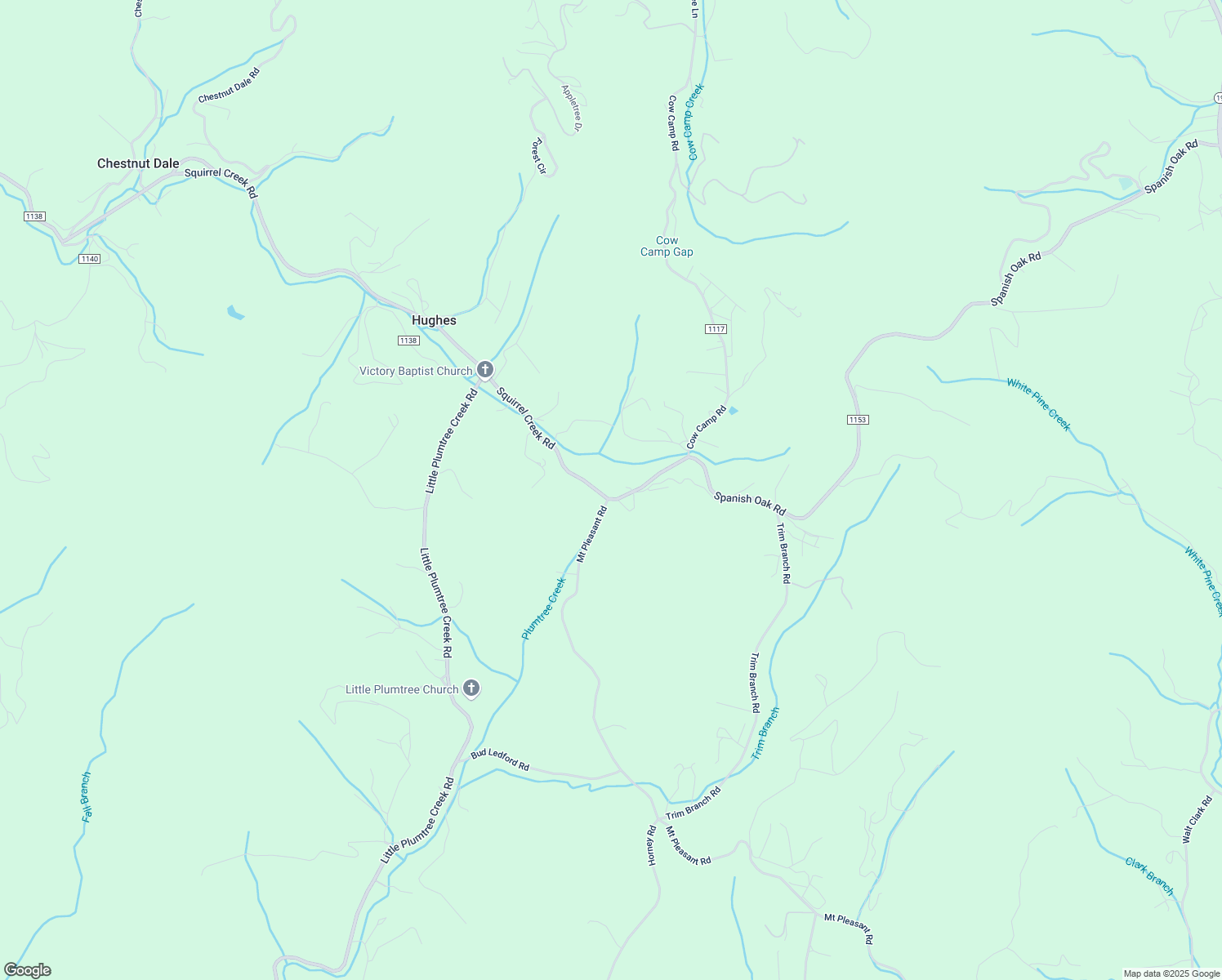 map of restaurants, bars, coffee shops, grocery stores, and more near 2-274 Squirrel Creek Road in Newland