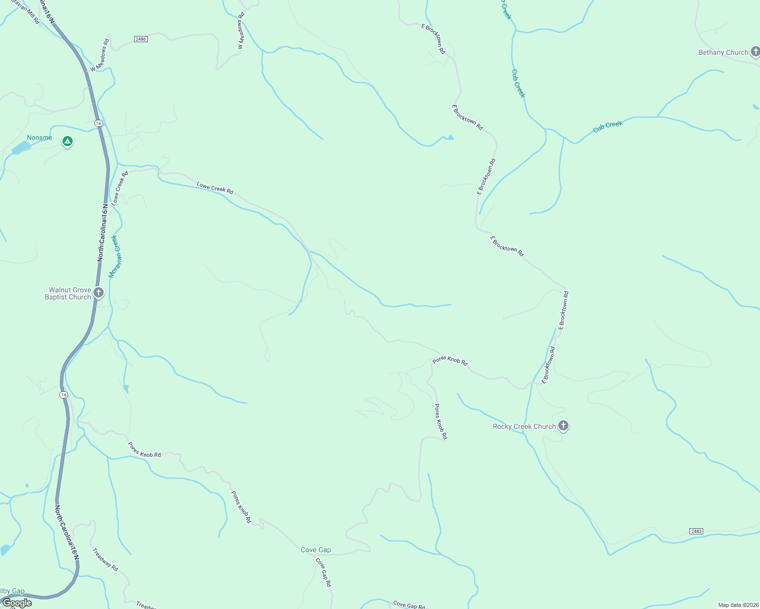 map of restaurants, bars, coffee shops, grocery stores, and more near in Moravian Falls