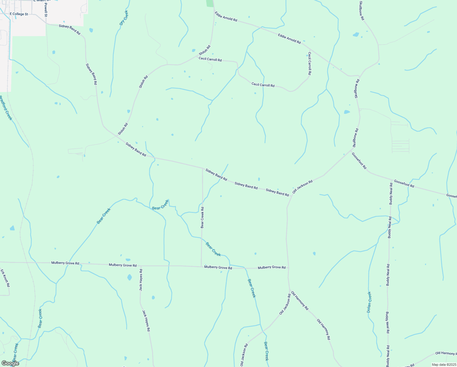 map of restaurants, bars, coffee shops, grocery stores, and more near 230 Sidney Baird Road in Bradford
