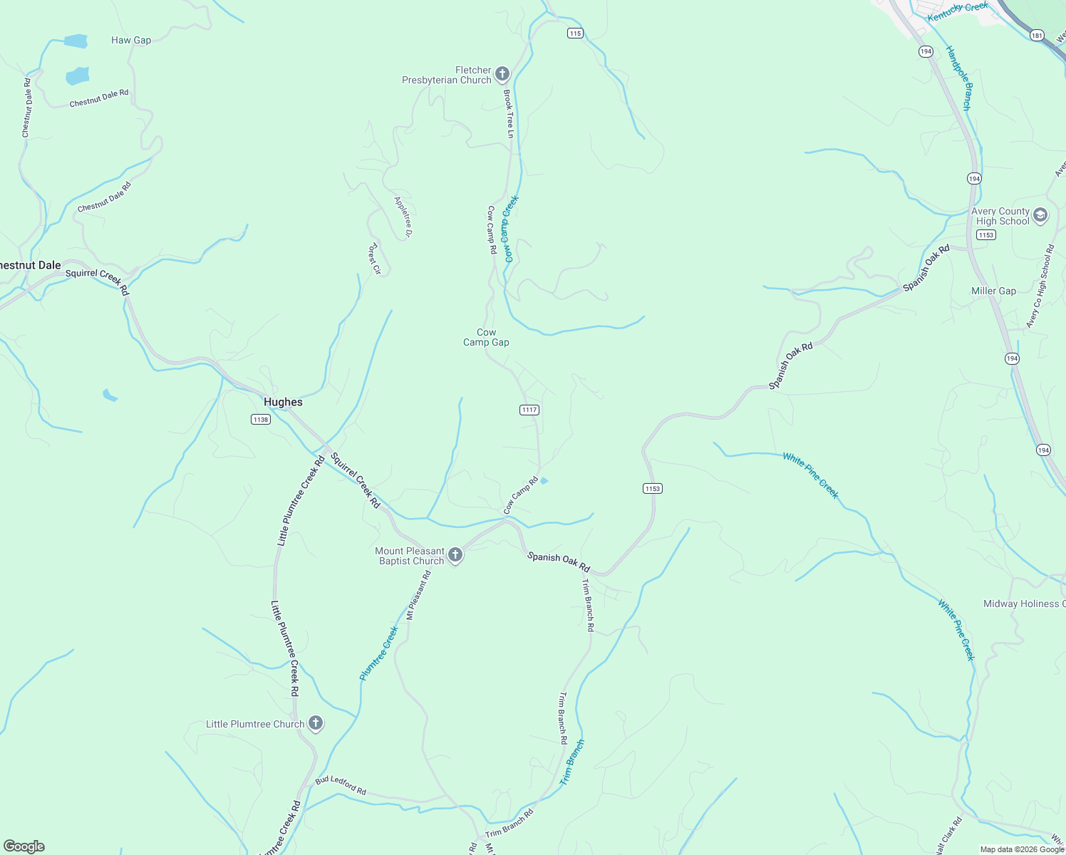 map of restaurants, bars, coffee shops, grocery stores, and more near 1 Deep End Lane in Newland