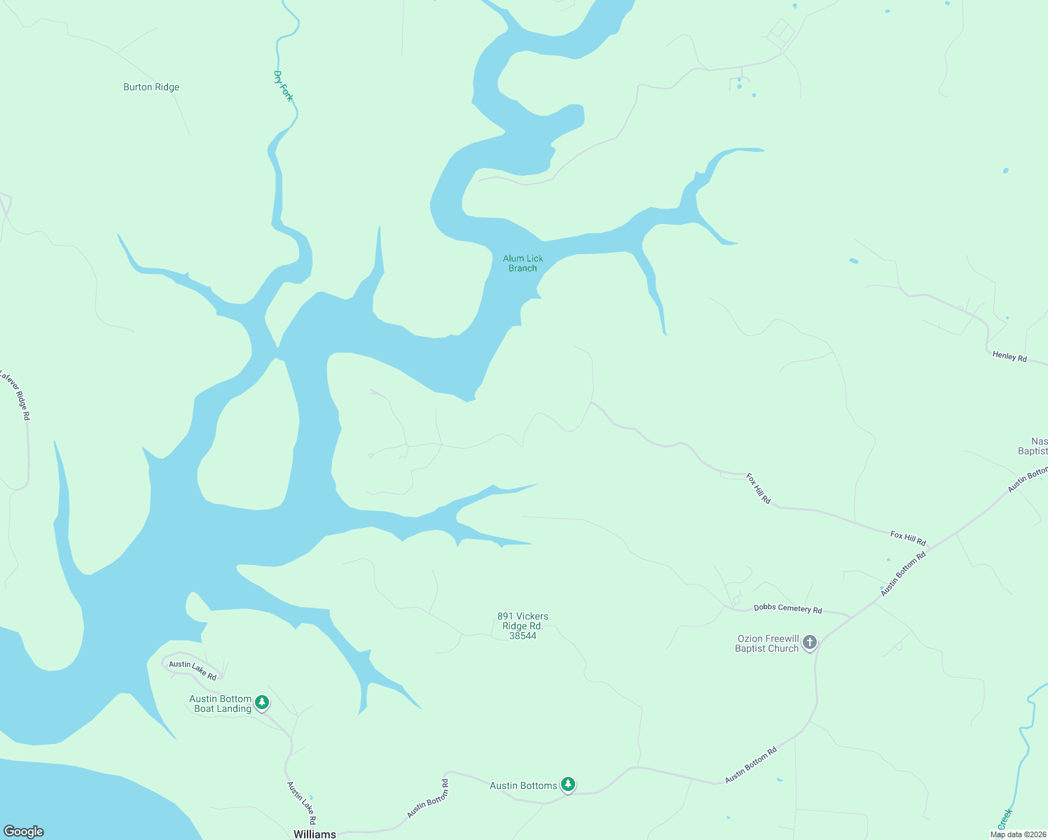 map of restaurants, bars, coffee shops, grocery stores, and more near 11405 Fox Hill Road in Baxter