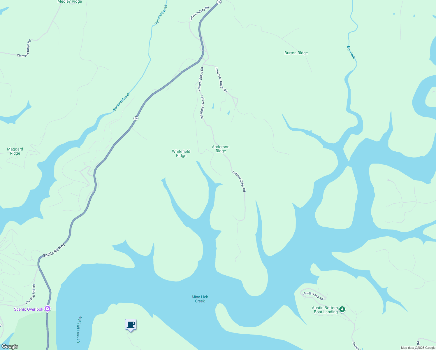 map of restaurants, bars, coffee shops, grocery stores, and more near 1115 Maynard Ridge Road in Silver Point