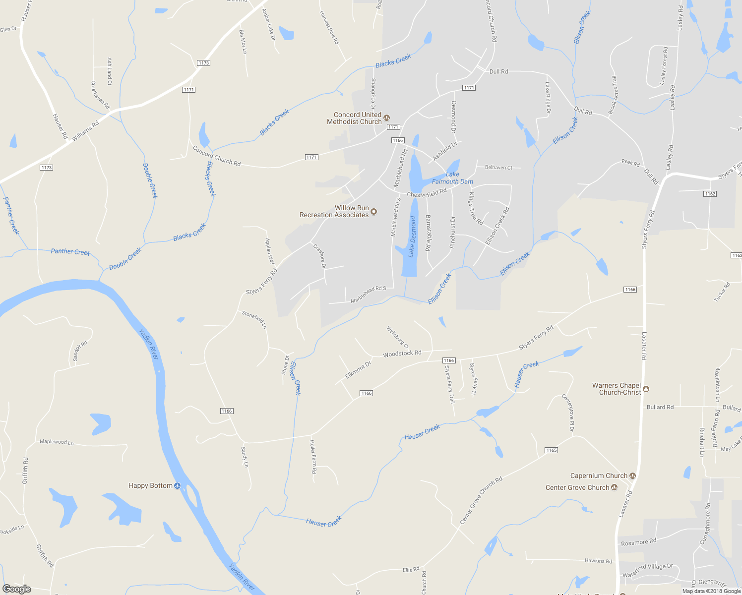 map of restaurants, bars, coffee shops, grocery stores, and more near 1428 Woodford Road in Lewisville