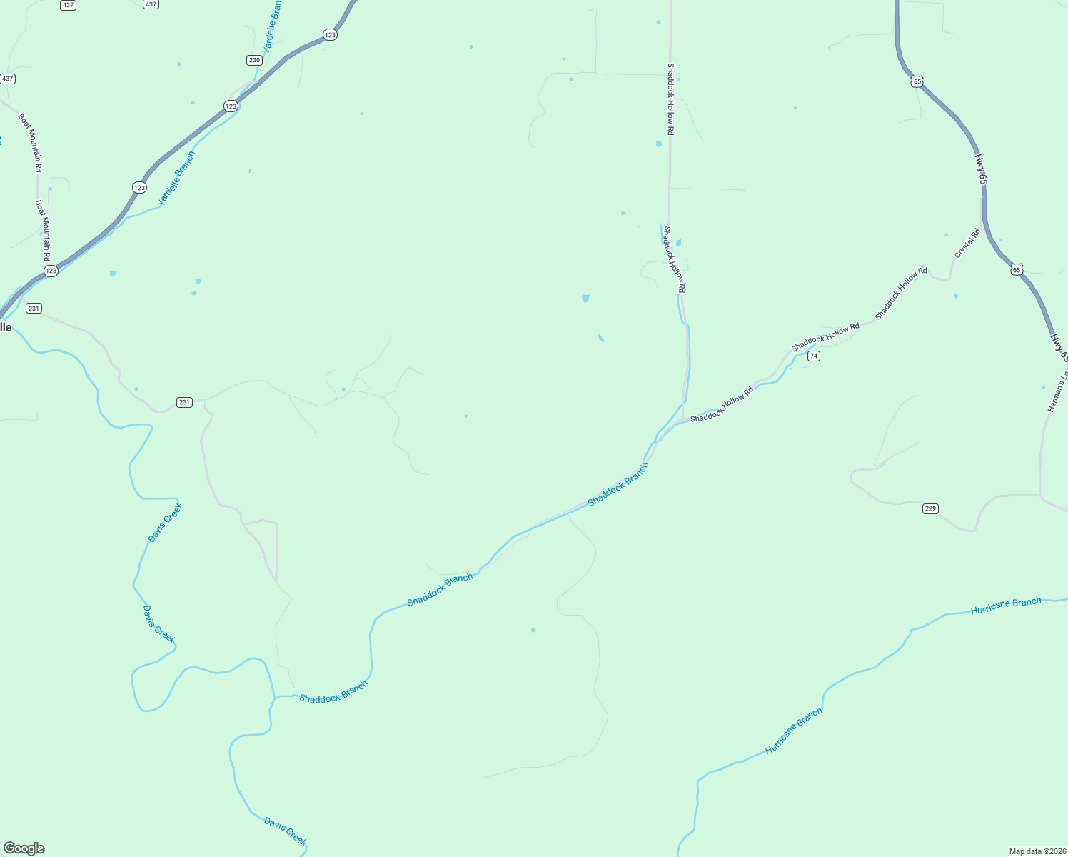 map of restaurants, bars, coffee shops, grocery stores, and more near 54 RR 1 in Western Grove