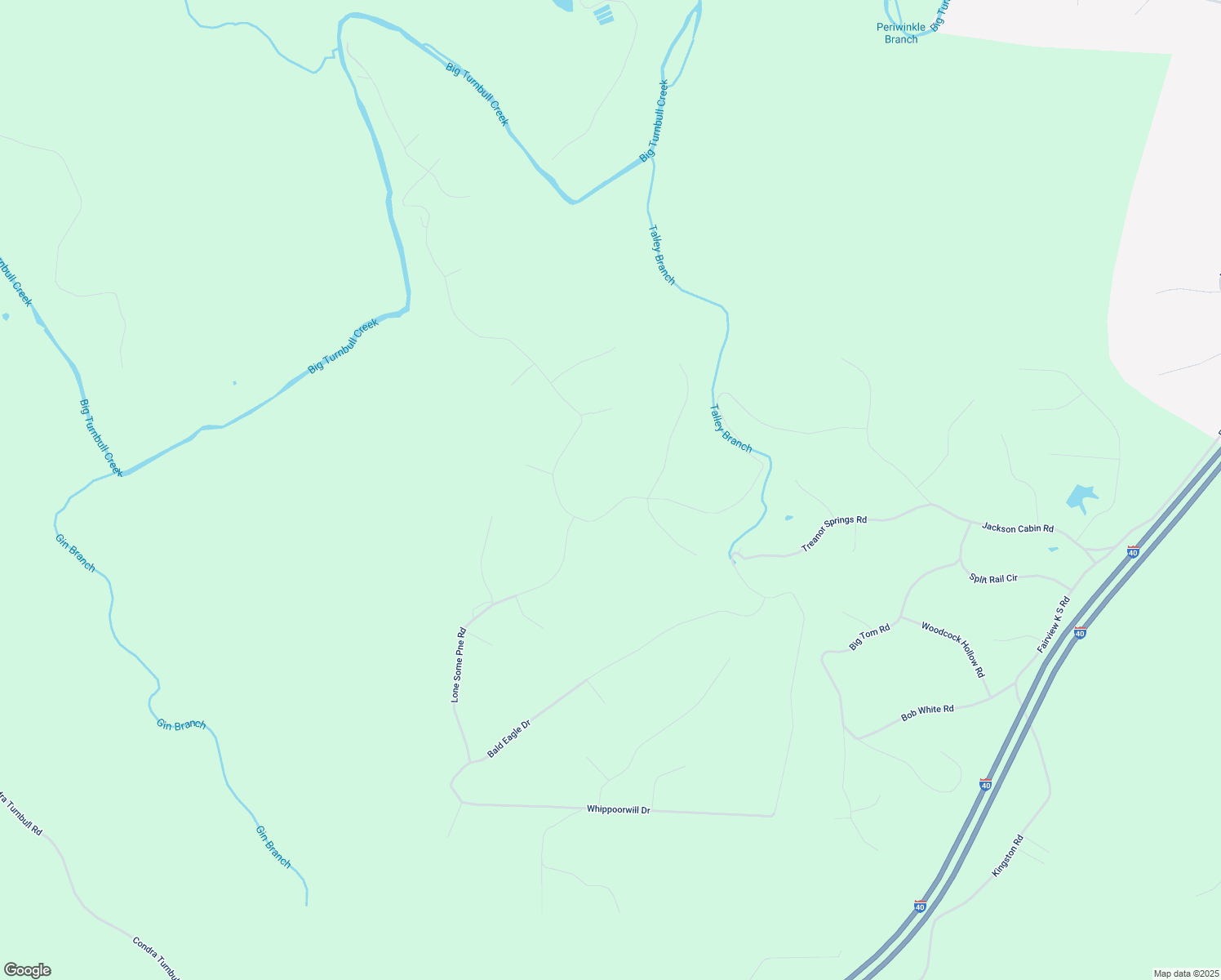 map of restaurants, bars, coffee shops, grocery stores, and more near 1120 Wildlife Trail in Kingston Springs
