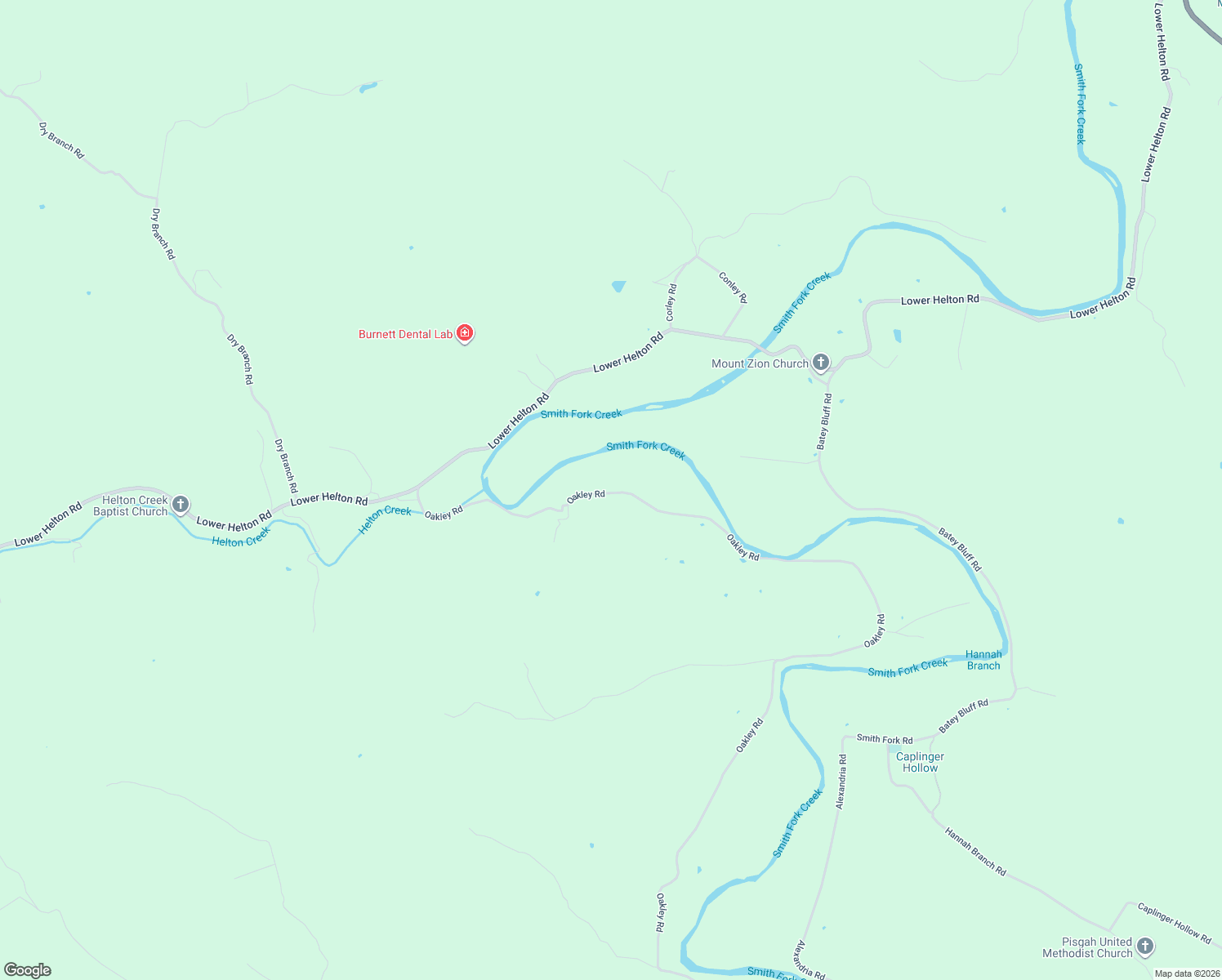 map of restaurants, bars, coffee shops, grocery stores, and more near 4049 Oakley Road in Liberty