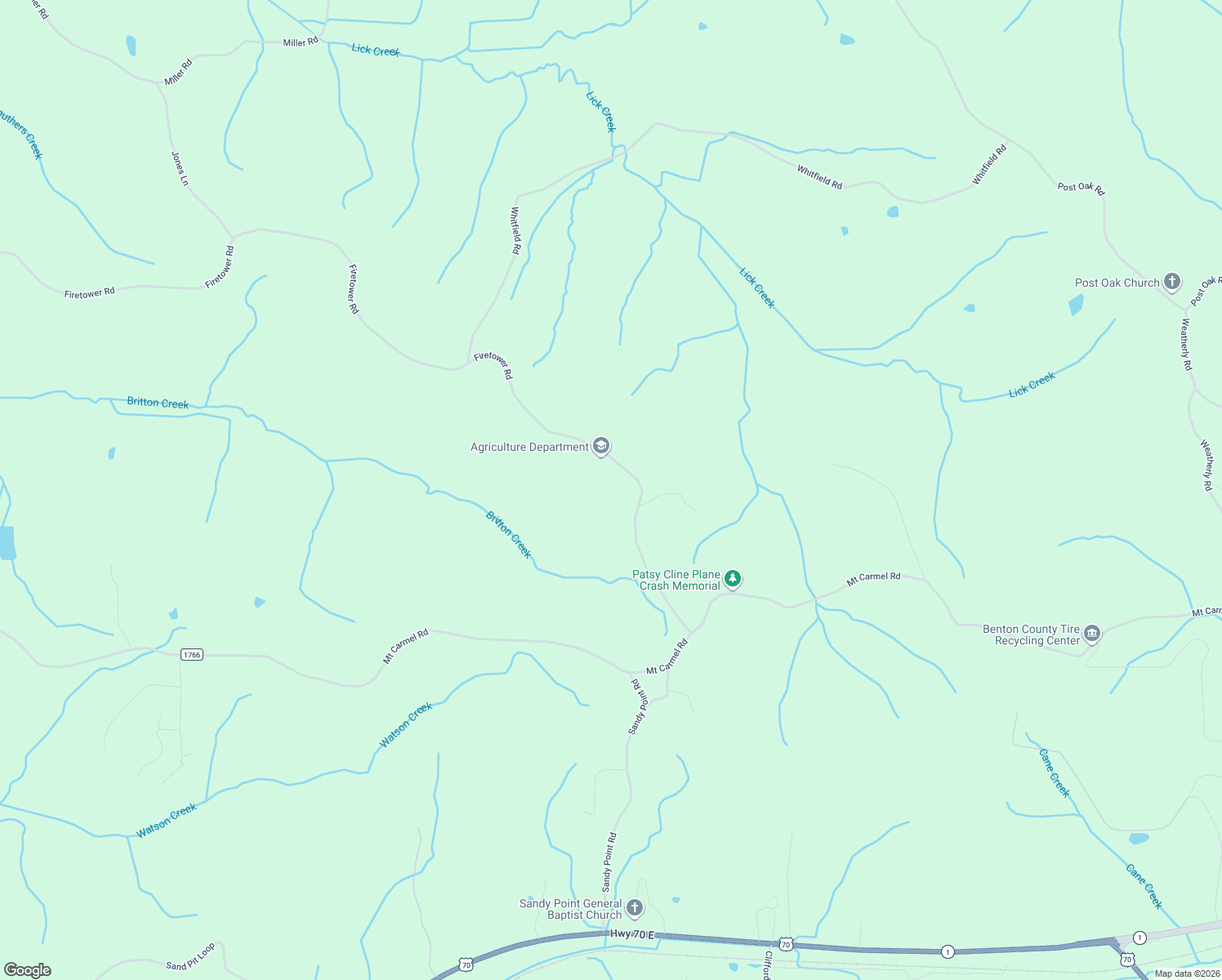 map of restaurants, bars, coffee shops, grocery stores, and more near 305-825 Firetower Road in Camden