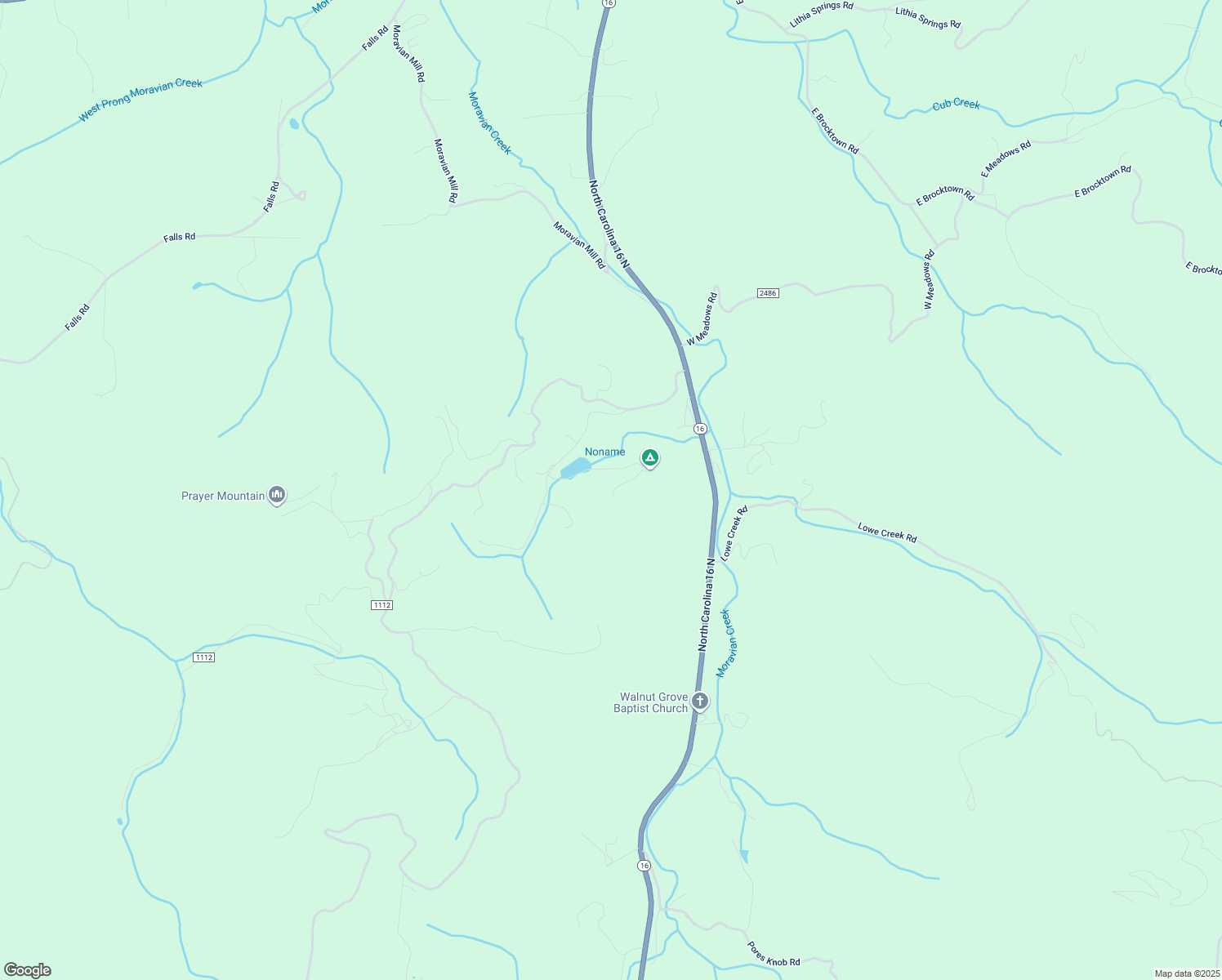 map of restaurants, bars, coffee shops, grocery stores, and more near 437 Hollywood Road in Moravian Falls
