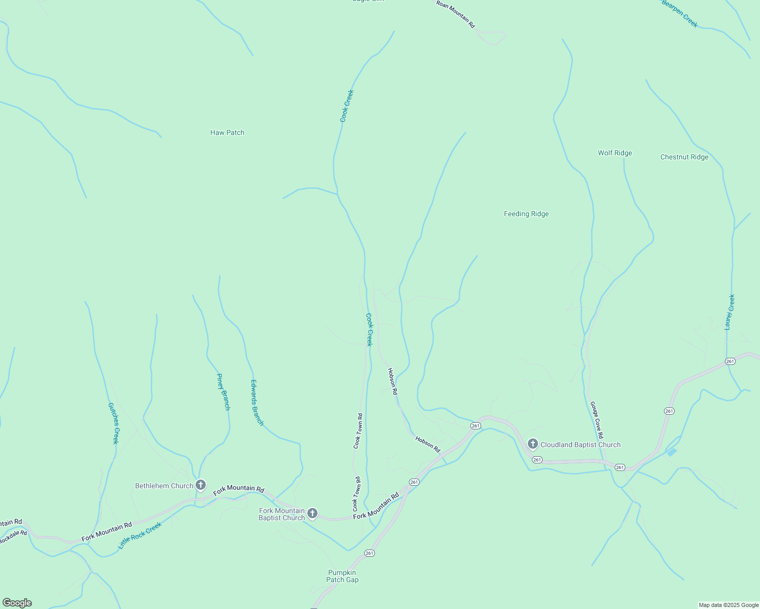 map of restaurants, bars, coffee shops, grocery stores, and more near 942 Hobson Road in Bakersville