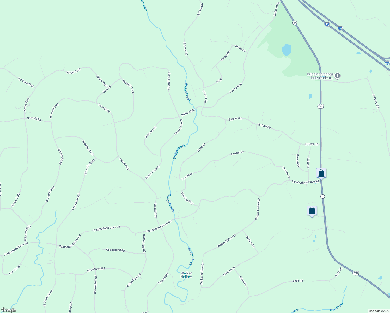 map of restaurants, bars, coffee shops, grocery stores, and more near 924 Creek Drive in Monterey