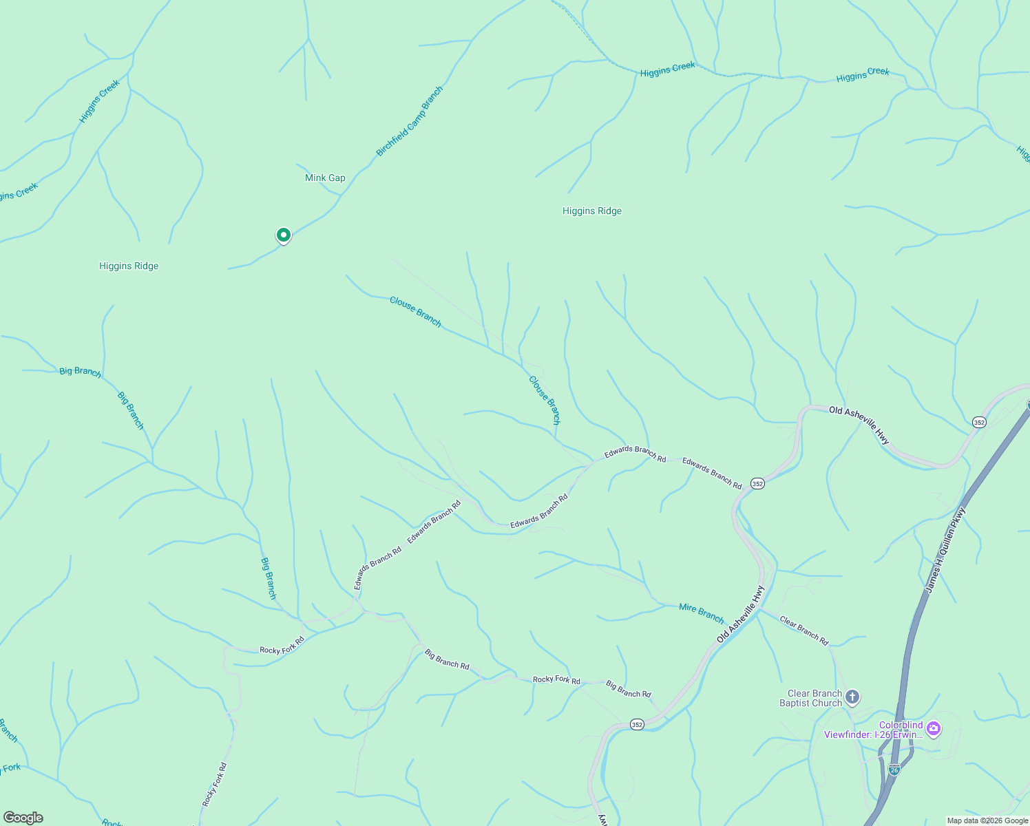 map of restaurants, bars, coffee shops, grocery stores, and more near 824 Hubert Haynes Road in Flag Pond