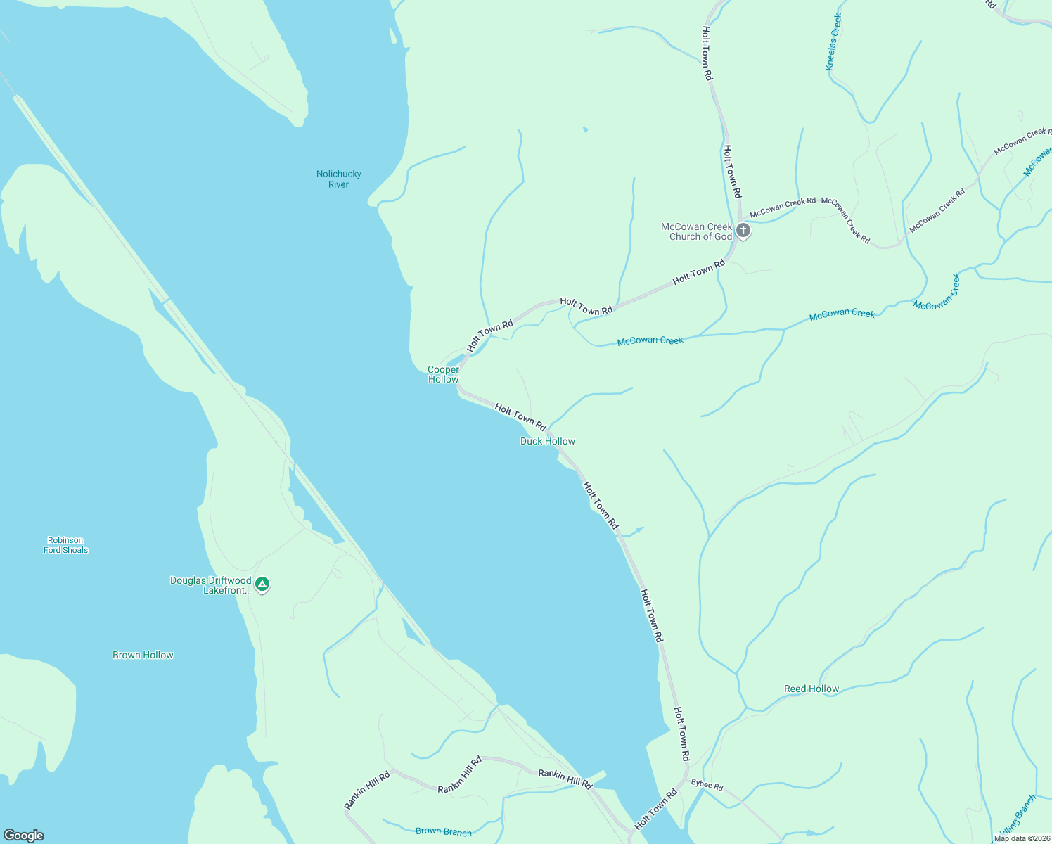 map of restaurants, bars, coffee shops, grocery stores, and more near 1676 Holt Town Road in Newport
