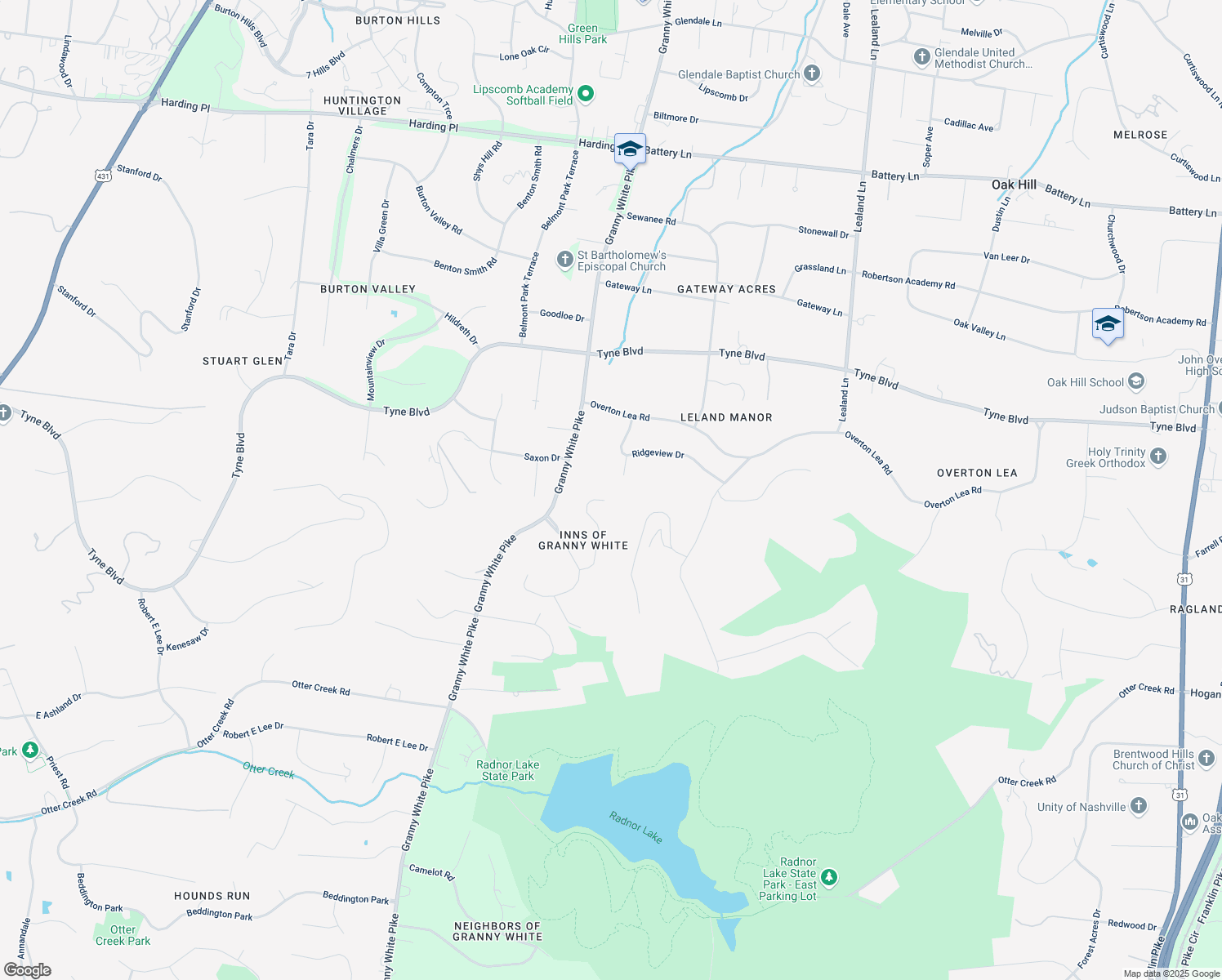 map of restaurants, bars, coffee shops, grocery stores, and more near 906 Travelers Court in Nashville