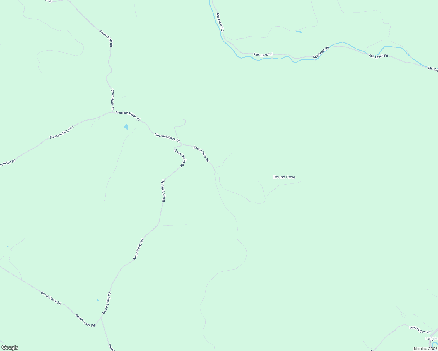 map of restaurants, bars, coffee shops, grocery stores, and more near Round Cove Road in Putnam County