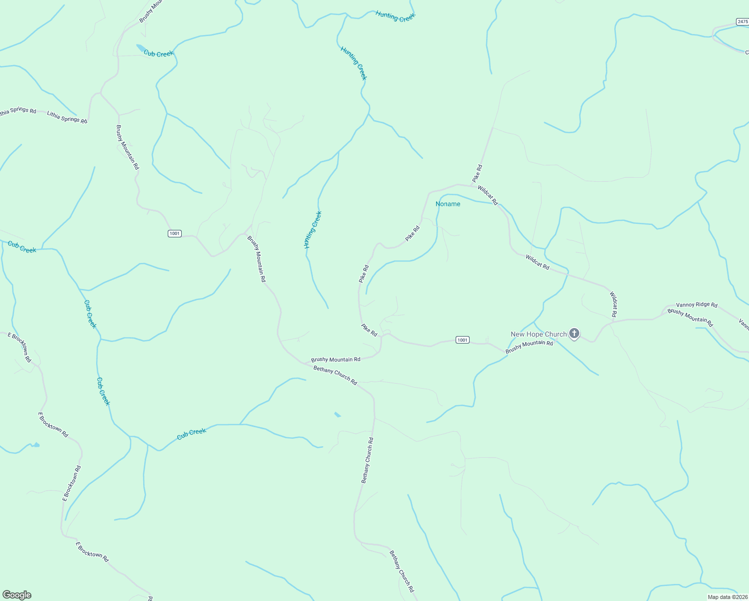 map of restaurants, bars, coffee shops, grocery stores, and more near 850 Pike Road in Moravian Falls