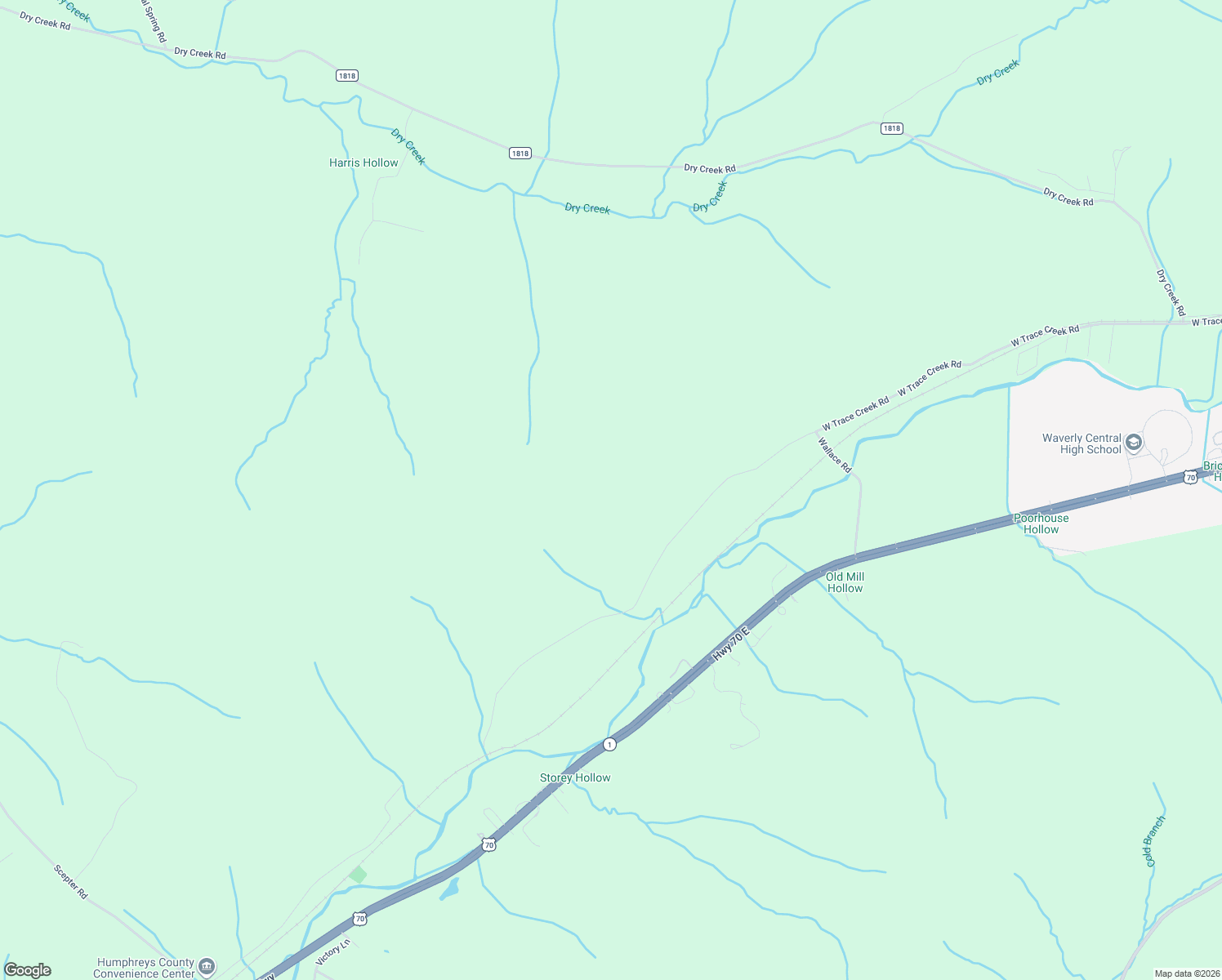 map of restaurants, bars, coffee shops, grocery stores, and more near in Waverly