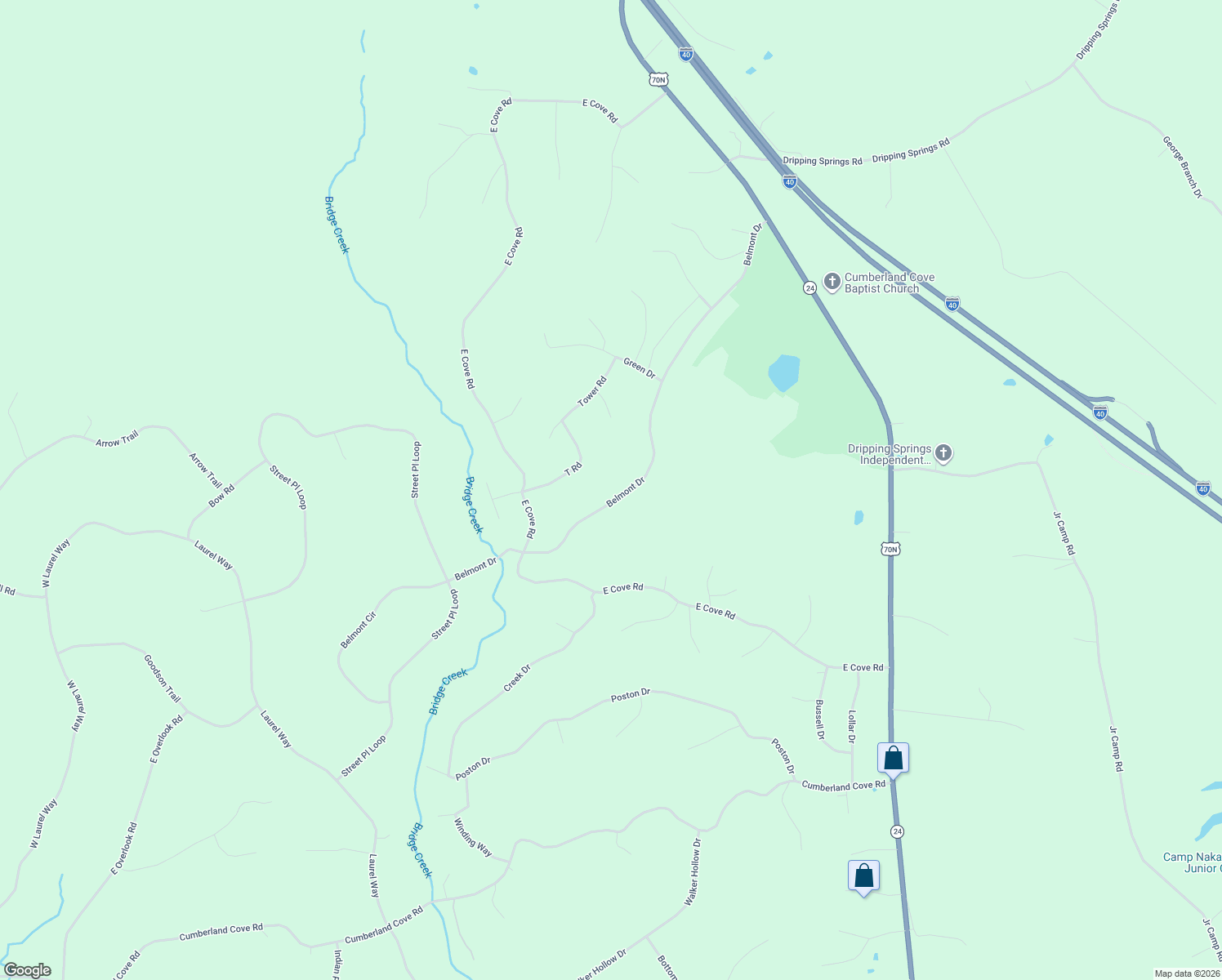 map of restaurants, bars, coffee shops, grocery stores, and more near 1136 Belmont Drive in Monterey