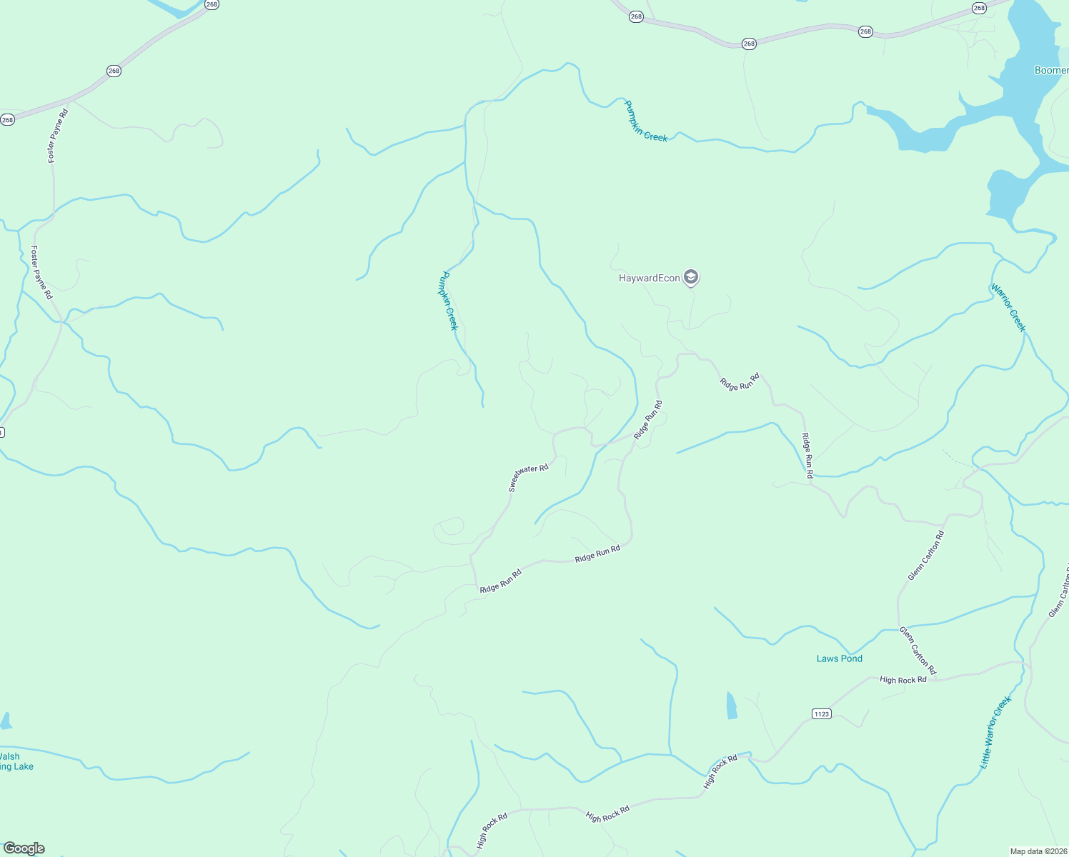 map of restaurants, bars, coffee shops, grocery stores, and more near 650 Sweetwater Road in Boomer