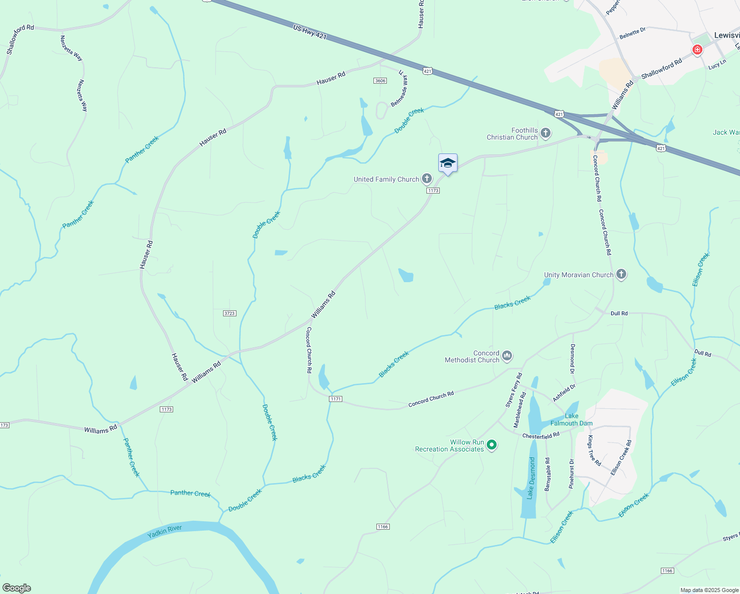map of restaurants, bars, coffee shops, grocery stores, and more near 1653 Bla Mor Lane in Lewisville