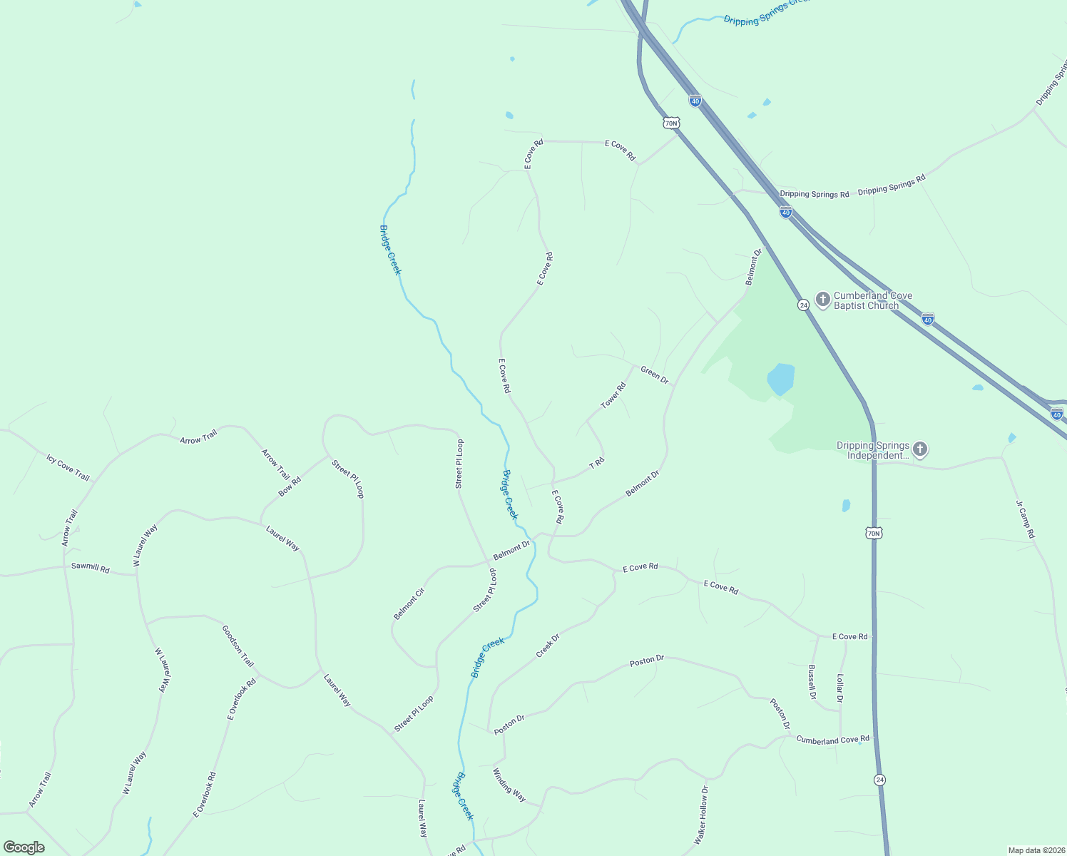 map of restaurants, bars, coffee shops, grocery stores, and more near 429 East Cove Road in Monterey