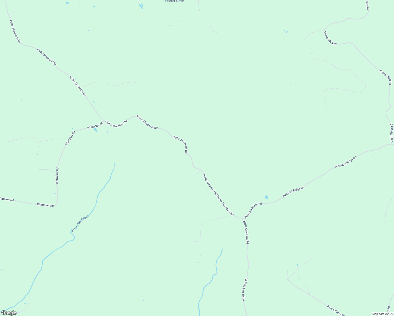 map of restaurants, bars, coffee shops, grocery stores, and more near 6432 Phifer Mountain Road in Cookeville