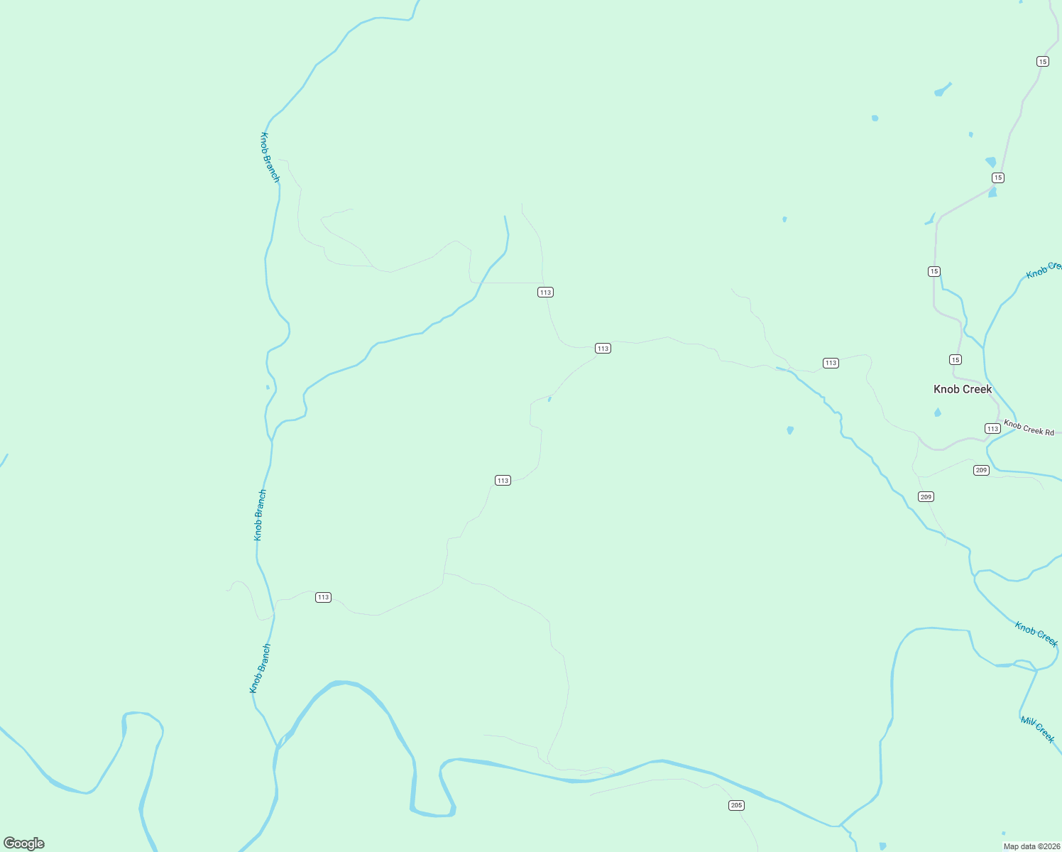 map of restaurants, bars, coffee shops, grocery stores, and more near in Knob Creek