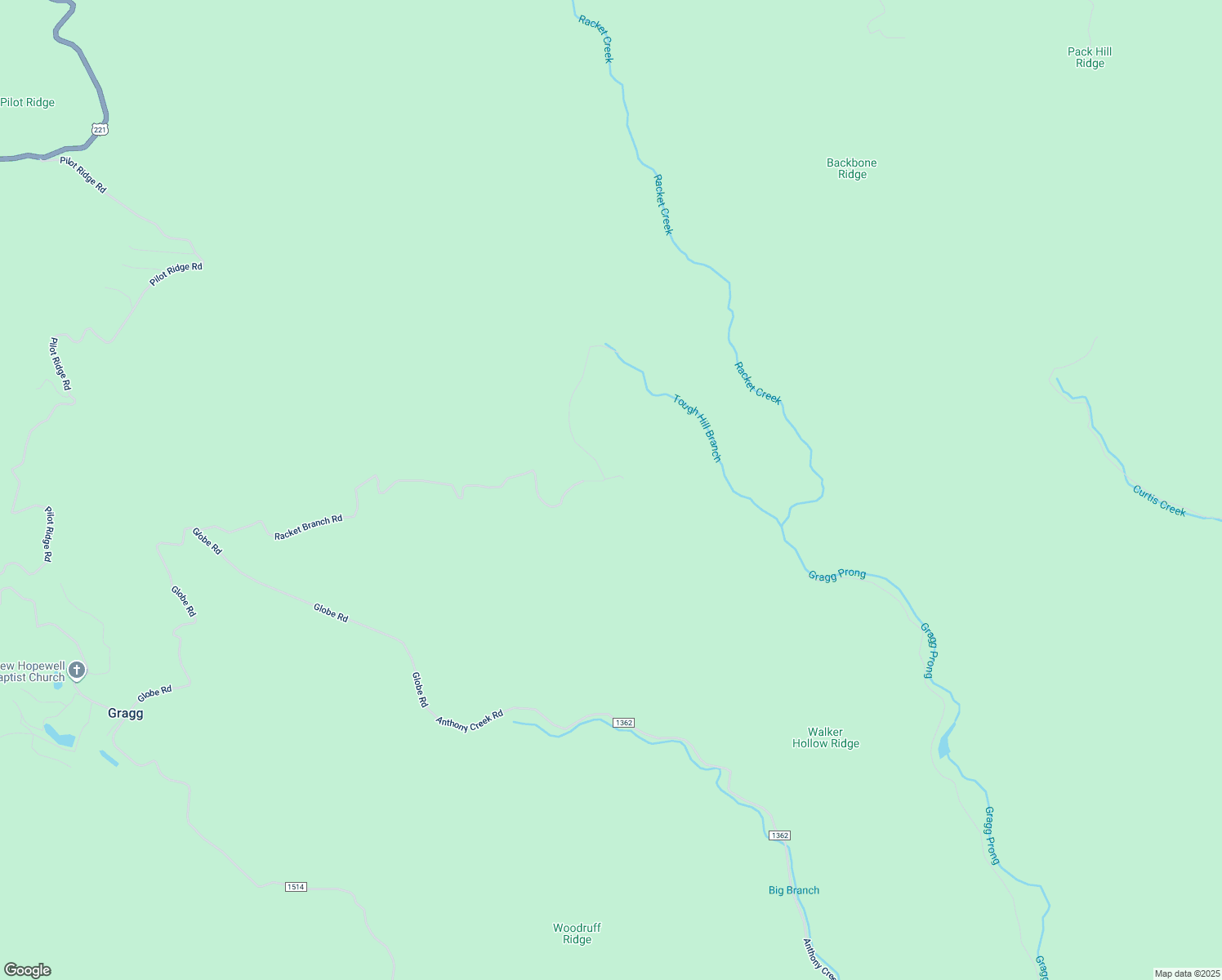 map of restaurants, bars, coffee shops, grocery stores, and more near 1692 Rackett Branch Rd in Collettsville