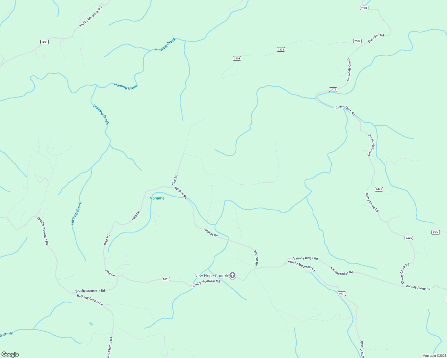 map of restaurants, bars, coffee shops, grocery stores, and more near 496 Pearson Road in Moravian Falls