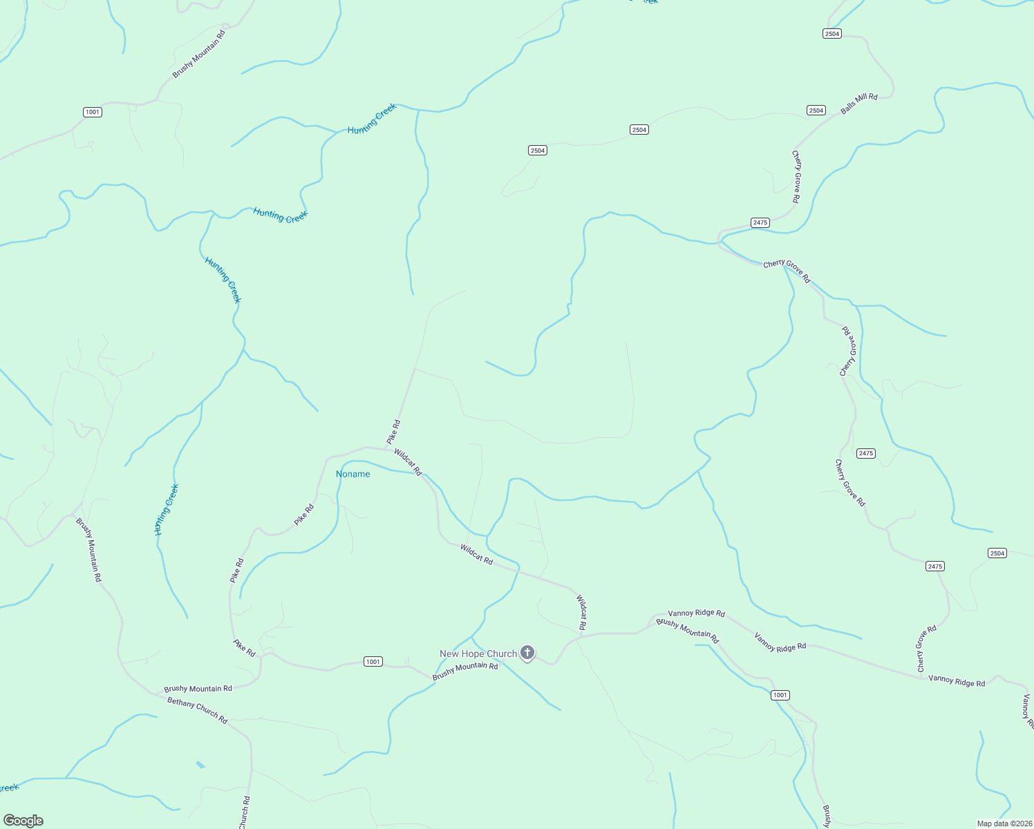 map of restaurants, bars, coffee shops, grocery stores, and more near 496 Pearson Road in Moravian Falls