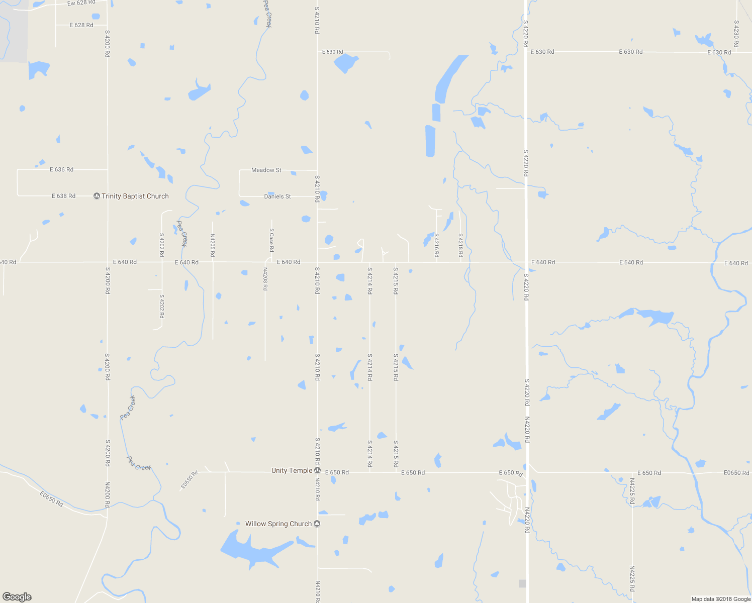 map of restaurants, bars, coffee shops, grocery stores, and more near 36155 South 4214 Road in Inola