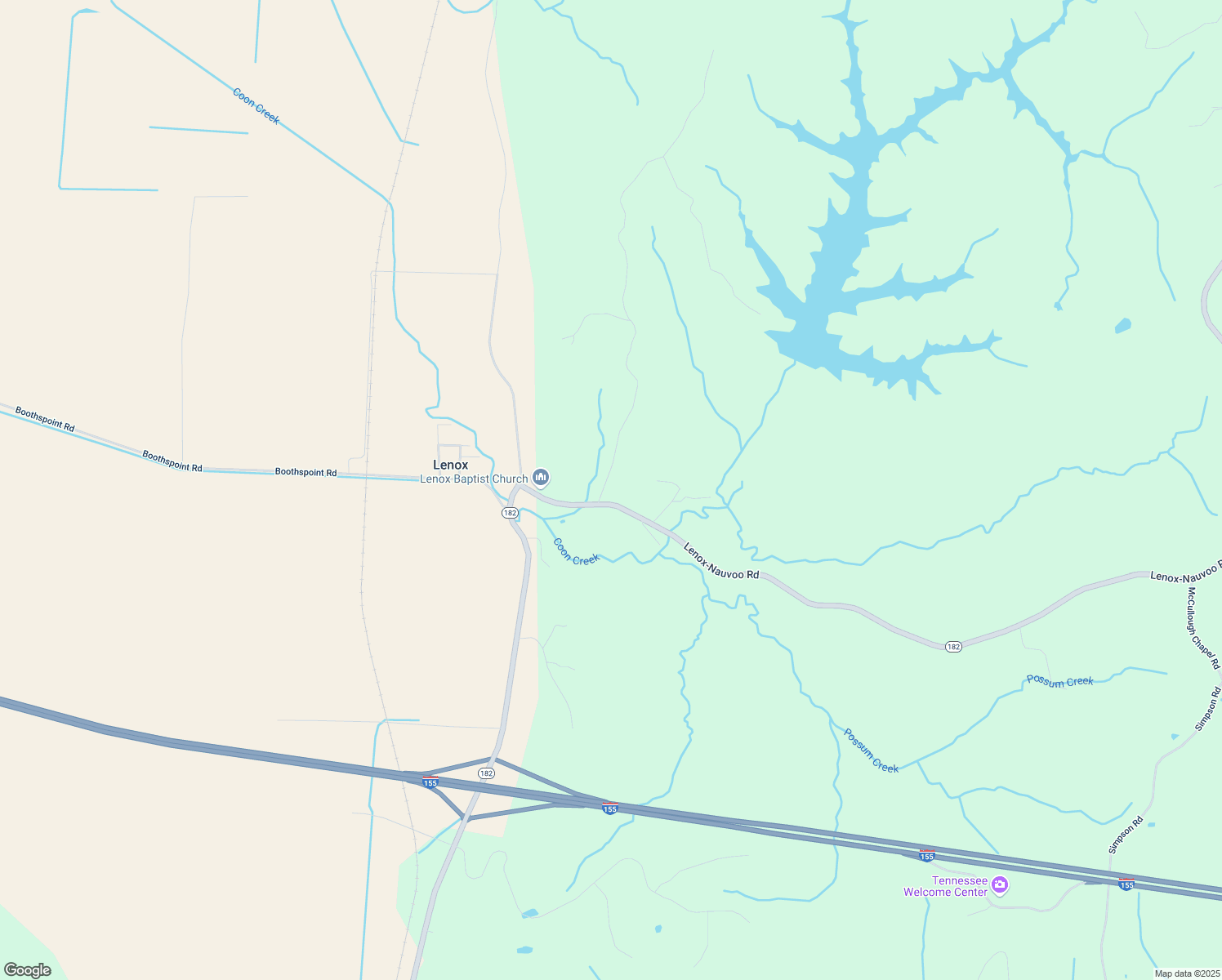 map of restaurants, bars, coffee shops, grocery stores, and more near 4147 Richardson Hill Road in Dyersburg