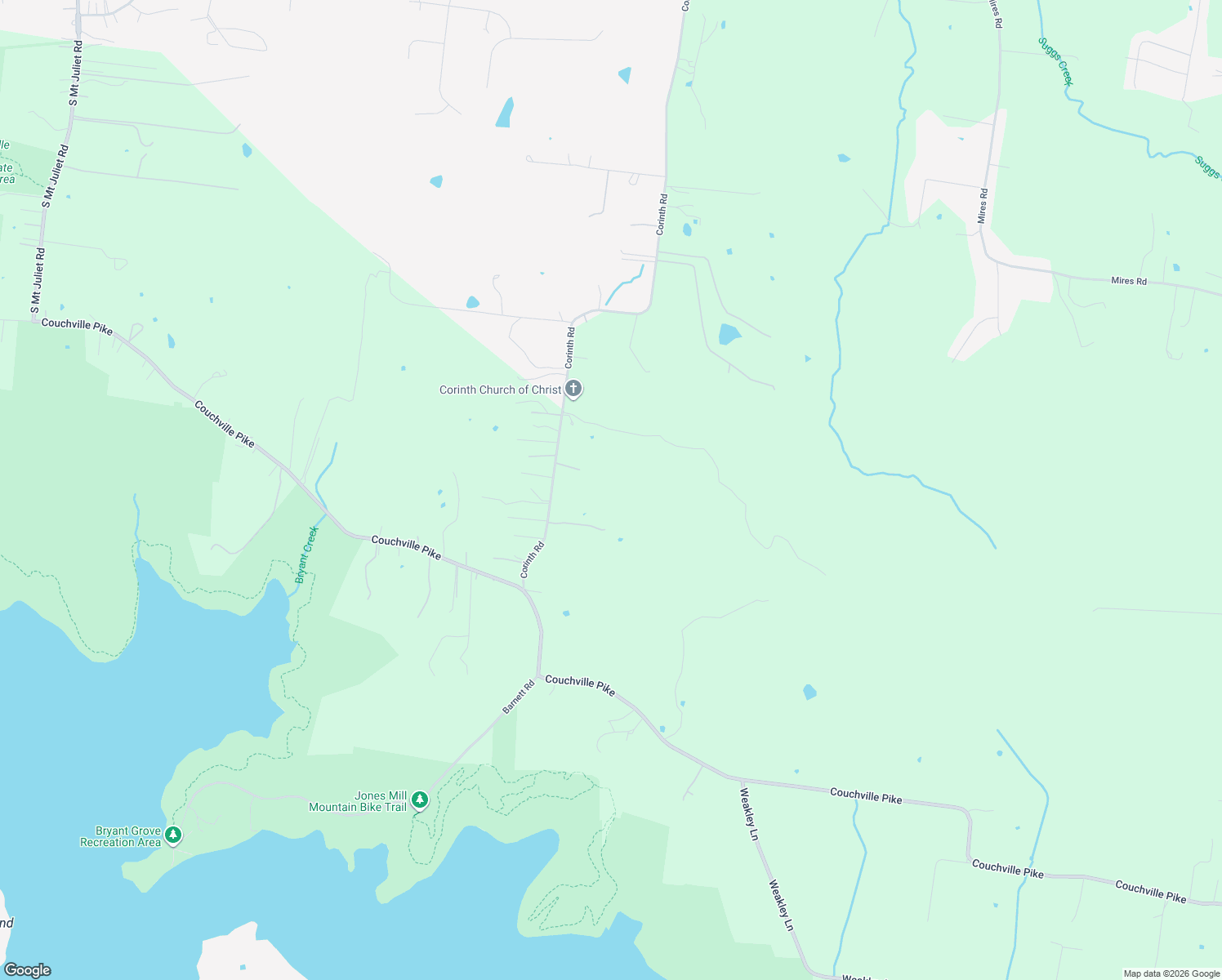 map of restaurants, bars, coffee shops, grocery stores, and more near 6380 Corinth Rd in Mt Juliet