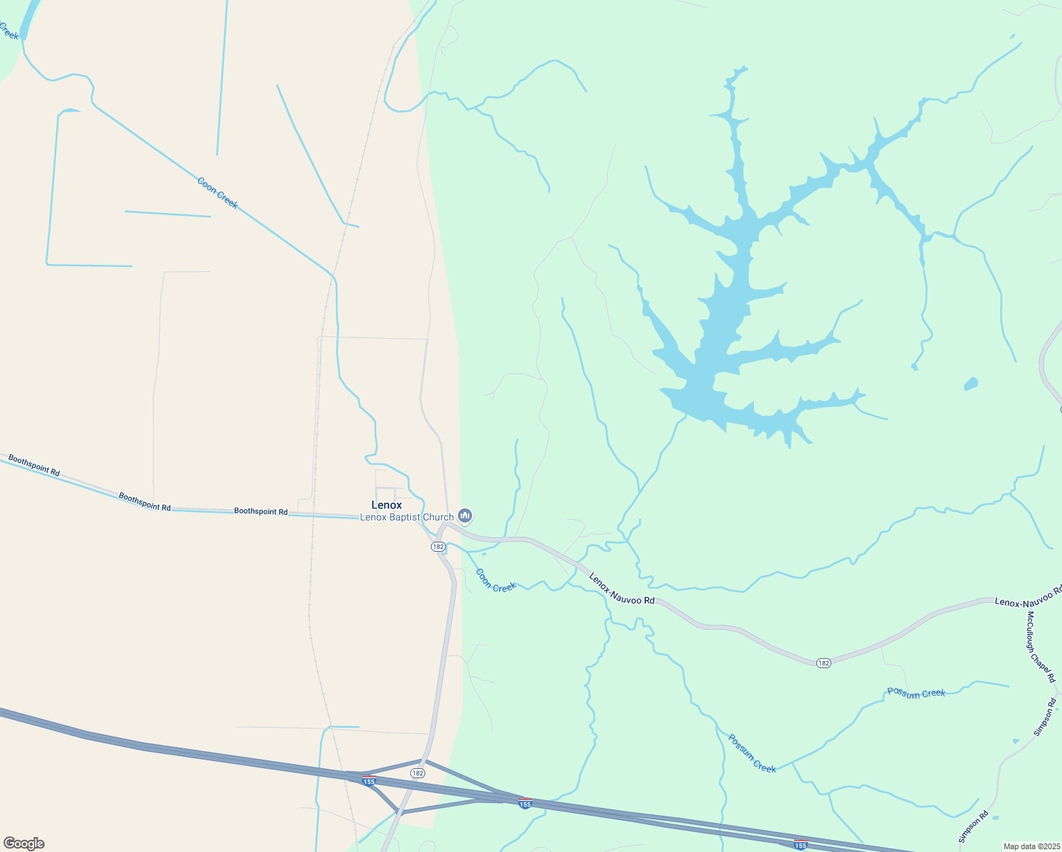 map of restaurants, bars, coffee shops, grocery stores, and more near 415 Richardson Hill Rd in Dyersburg