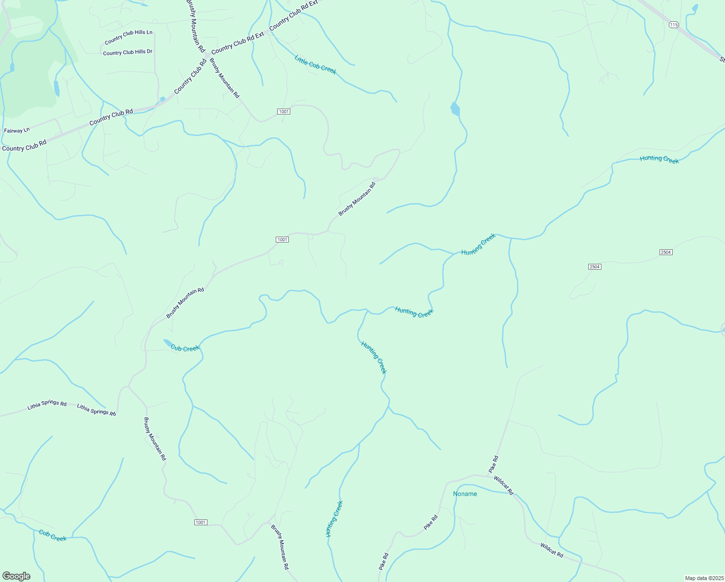 map of restaurants, bars, coffee shops, grocery stores, and more near Dixie Rock Road in Wilkes County