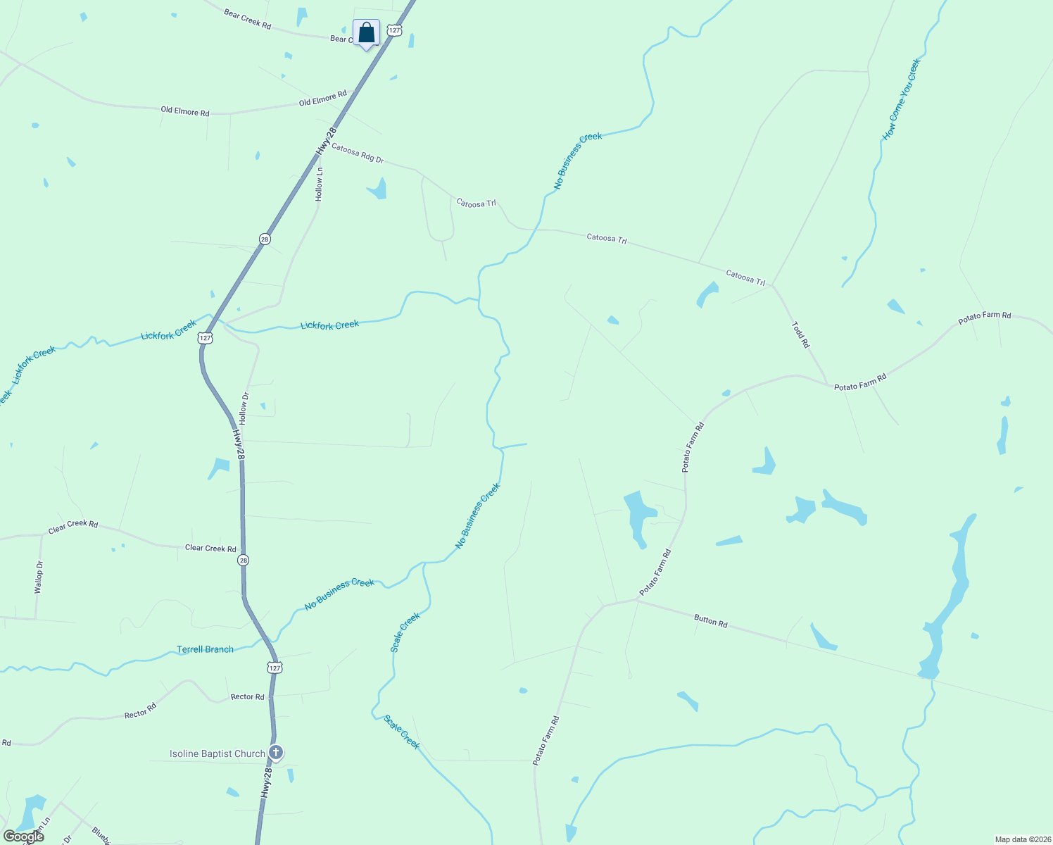 map of restaurants, bars, coffee shops, grocery stores, and more near in Woody