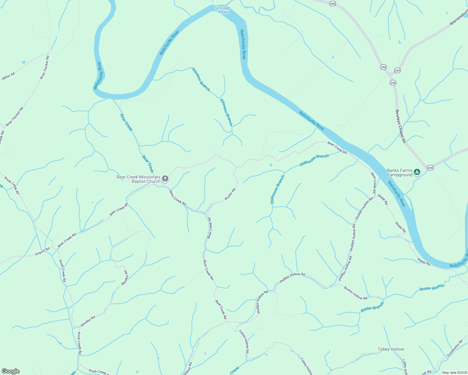 map of restaurants, bars, coffee shops, grocery stores, and more near 2771 Busler Road in Bybee