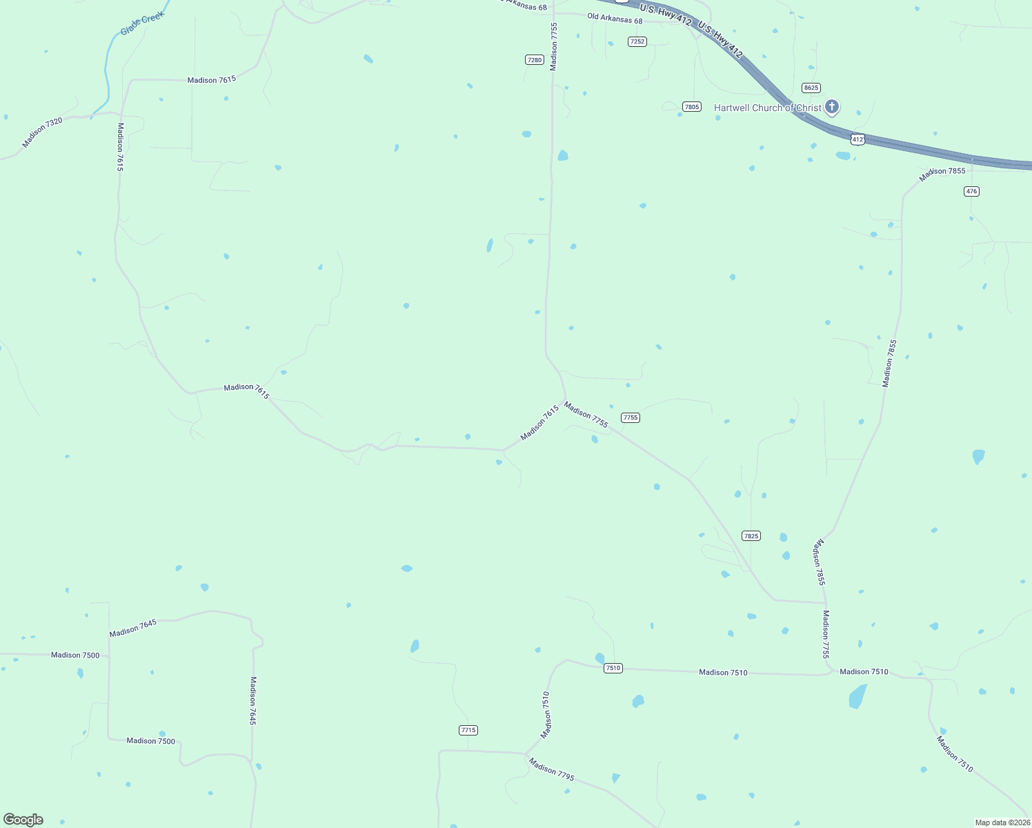 map of restaurants, bars, coffee shops, grocery stores, and more near 230 Madison 7615 in Huntsville