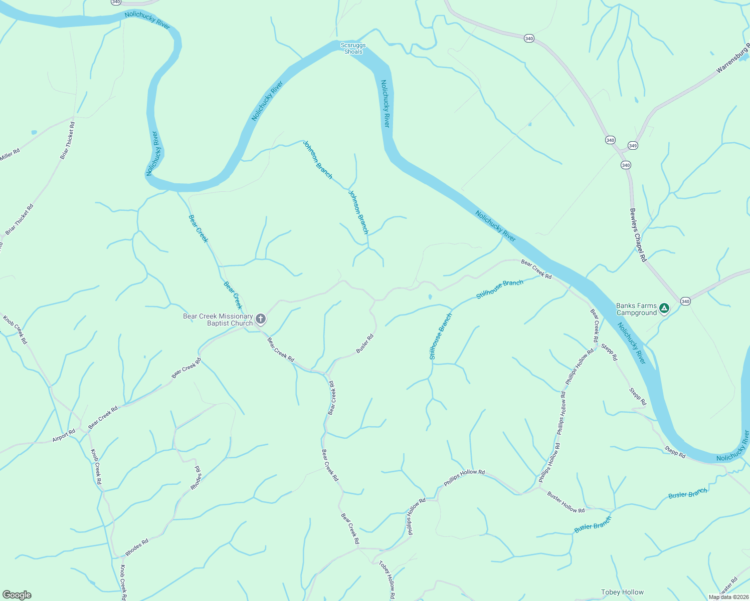 map of restaurants, bars, coffee shops, grocery stores, and more near 900 Bear Creek Road in Bybee