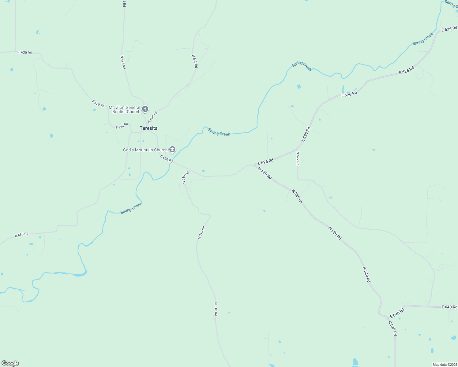 map of restaurants, bars, coffee shops, grocery stores, and more near 17425 East 626 Road in Tahlequah