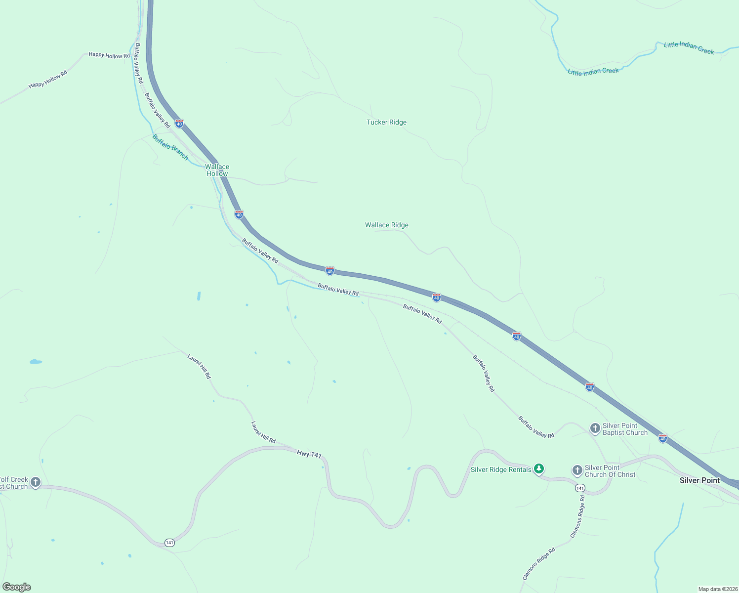 map of restaurants, bars, coffee shops, grocery stores, and more near in Silver Point