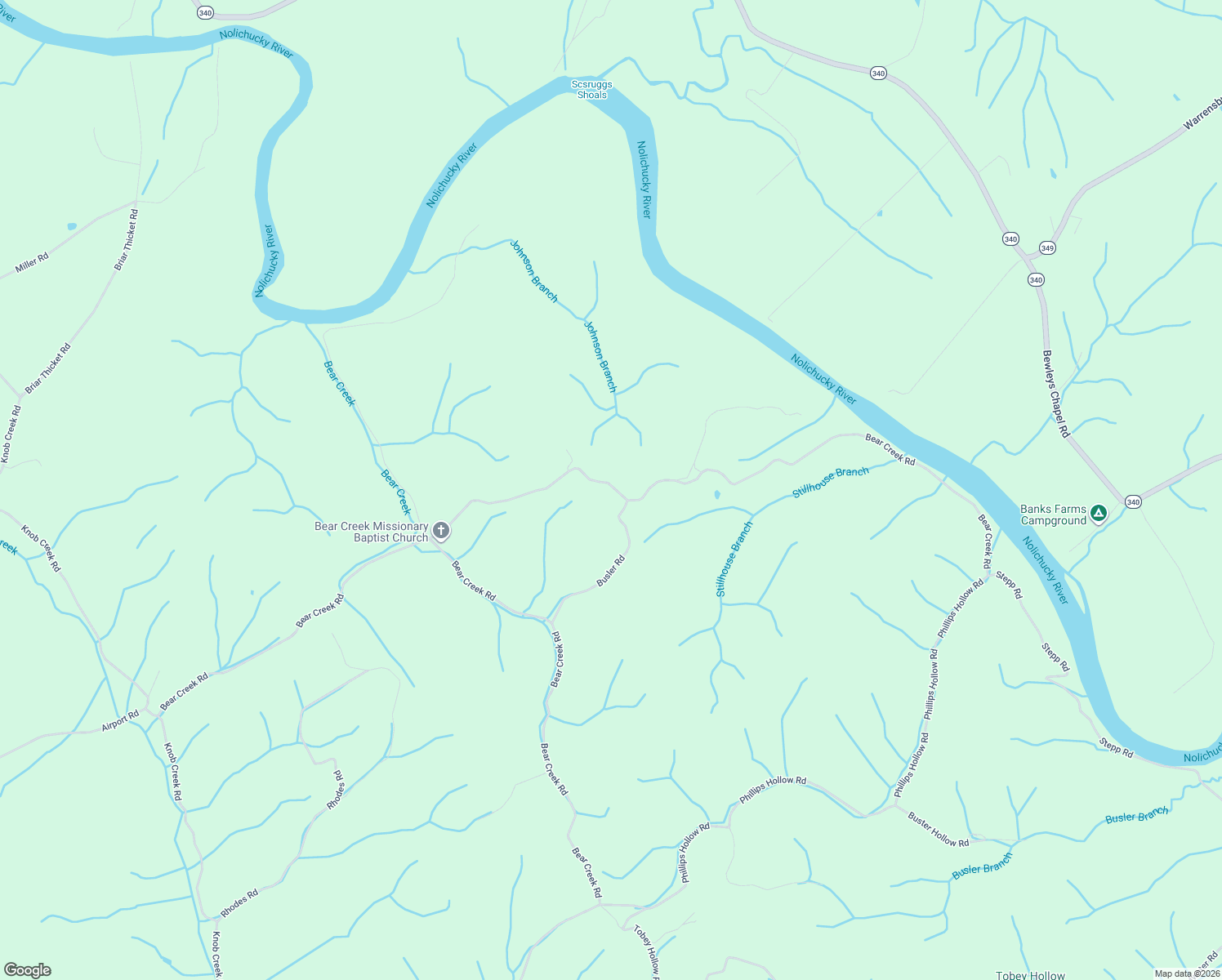 map of restaurants, bars, coffee shops, grocery stores, and more near 900-944 Bear Creek Road in Bybee